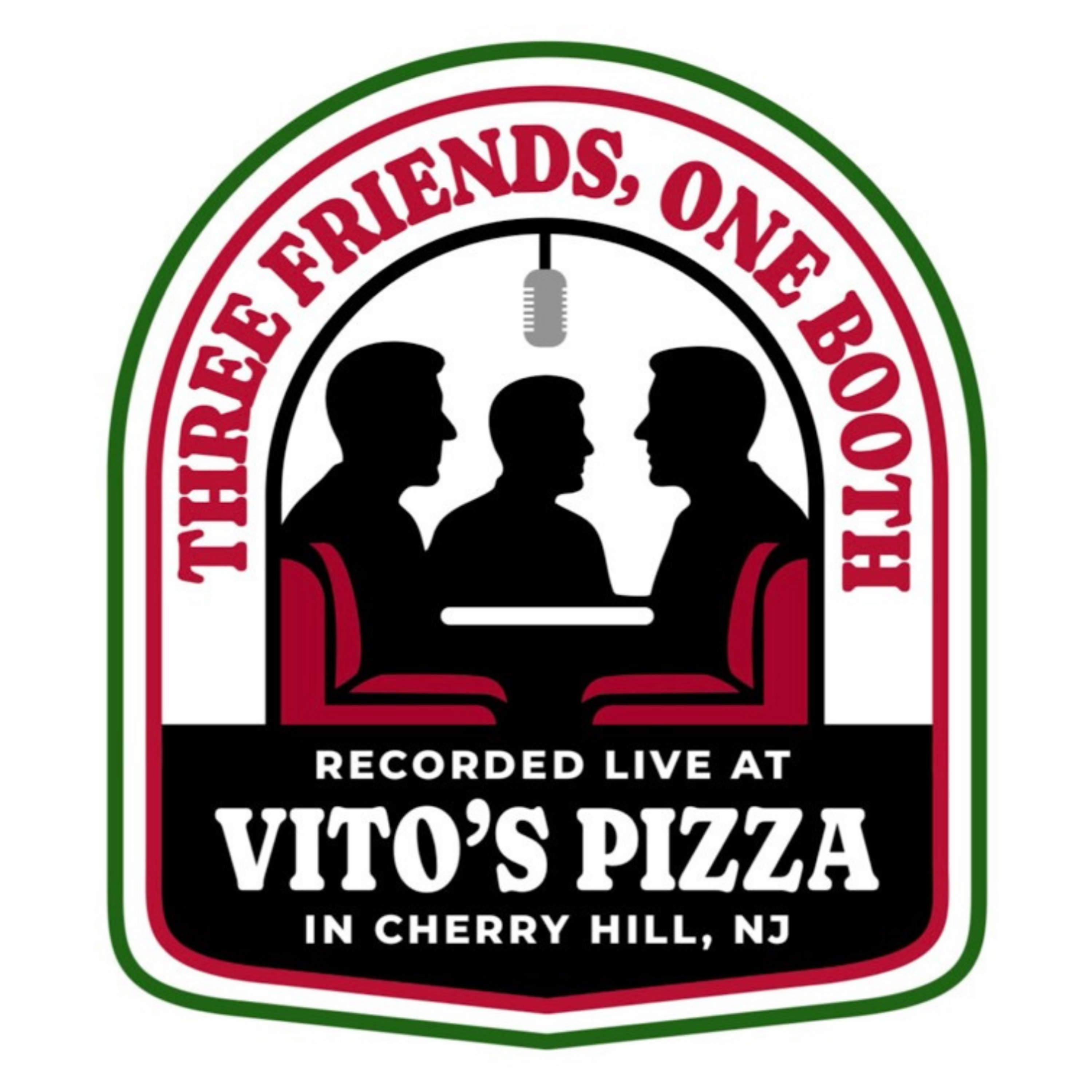 Three Friends, One Booth podcast artwork