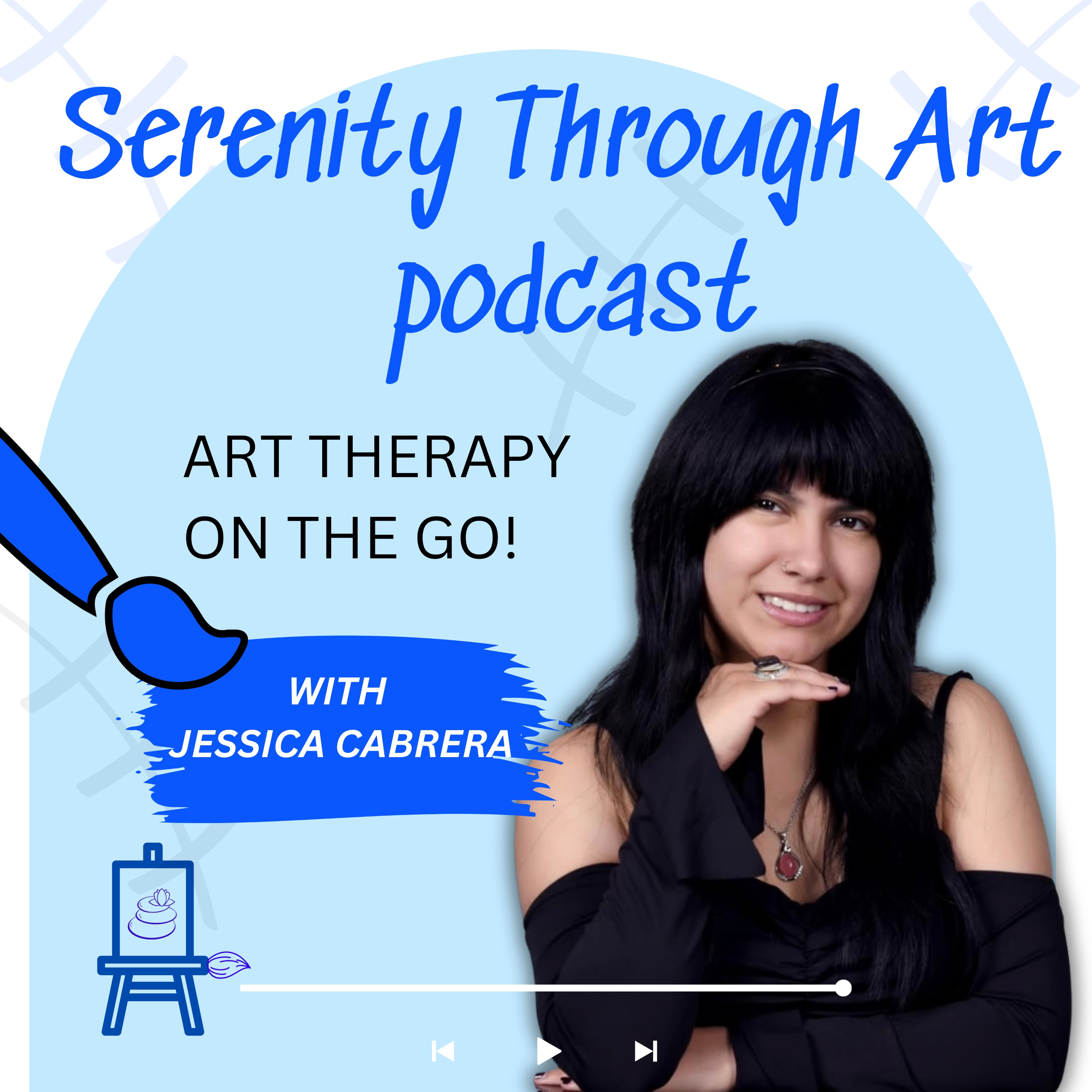 Serenity Through Art Podcast: Art Therapy On the Go!