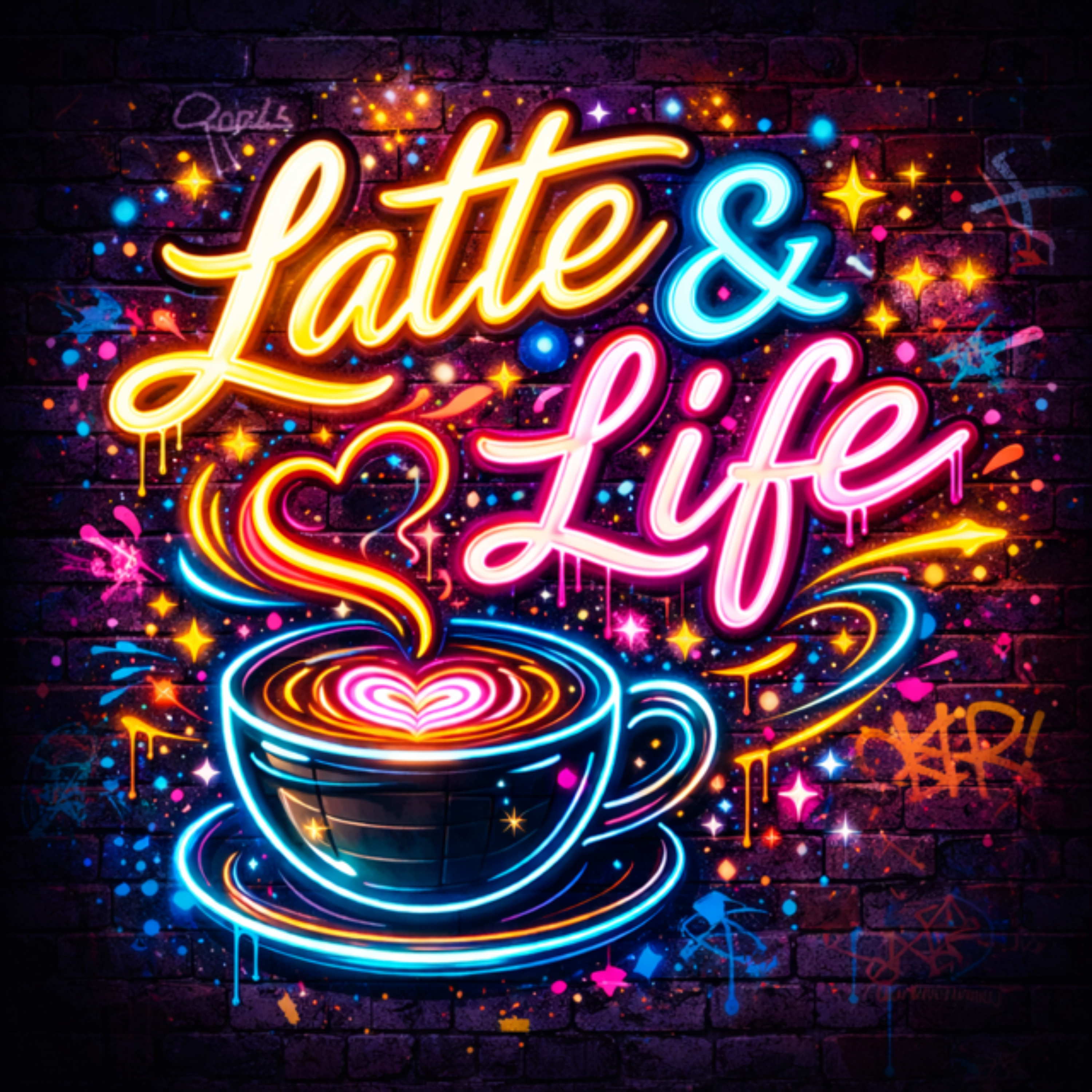 Latte & Life podcast artwork