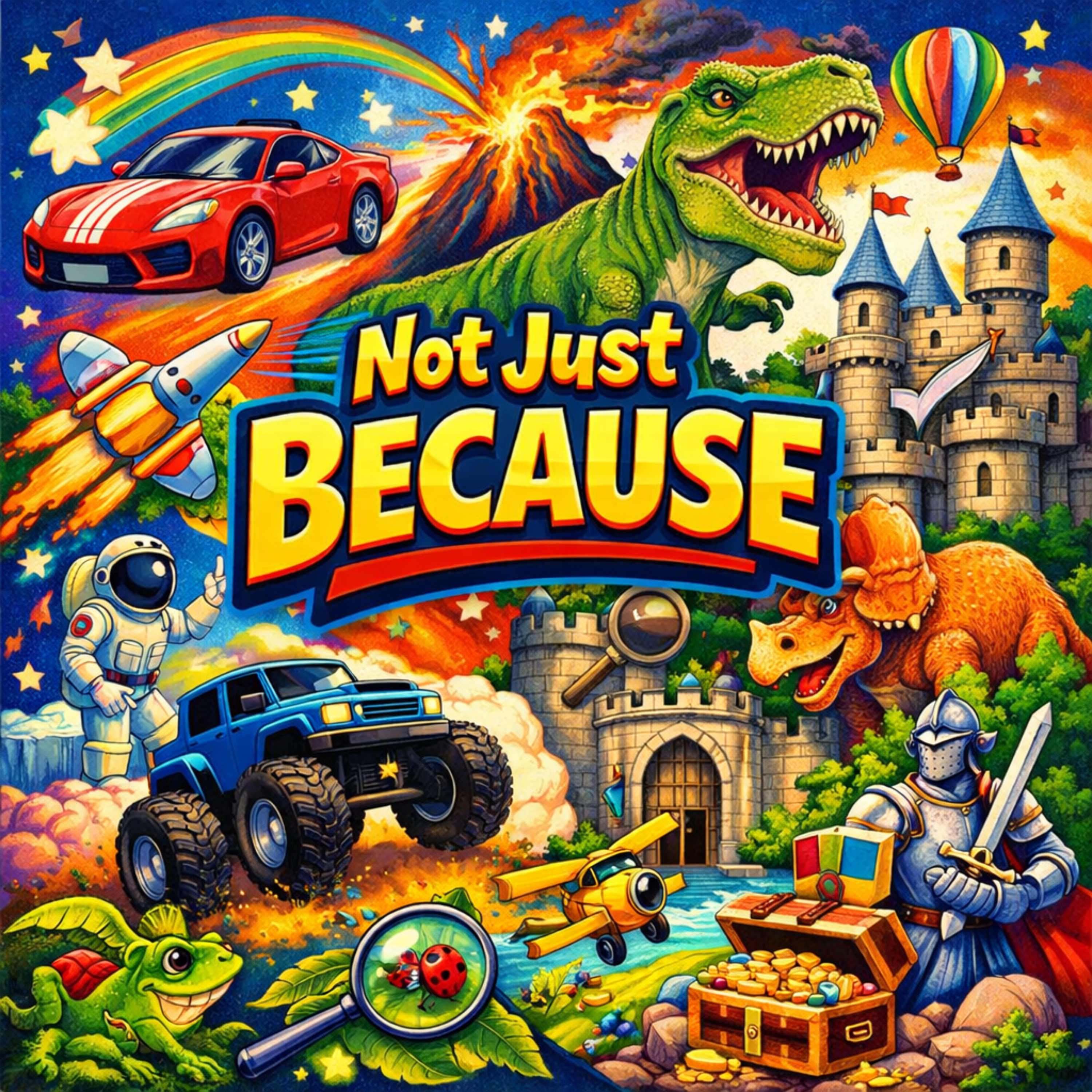 Not Just Because podcast artwork
