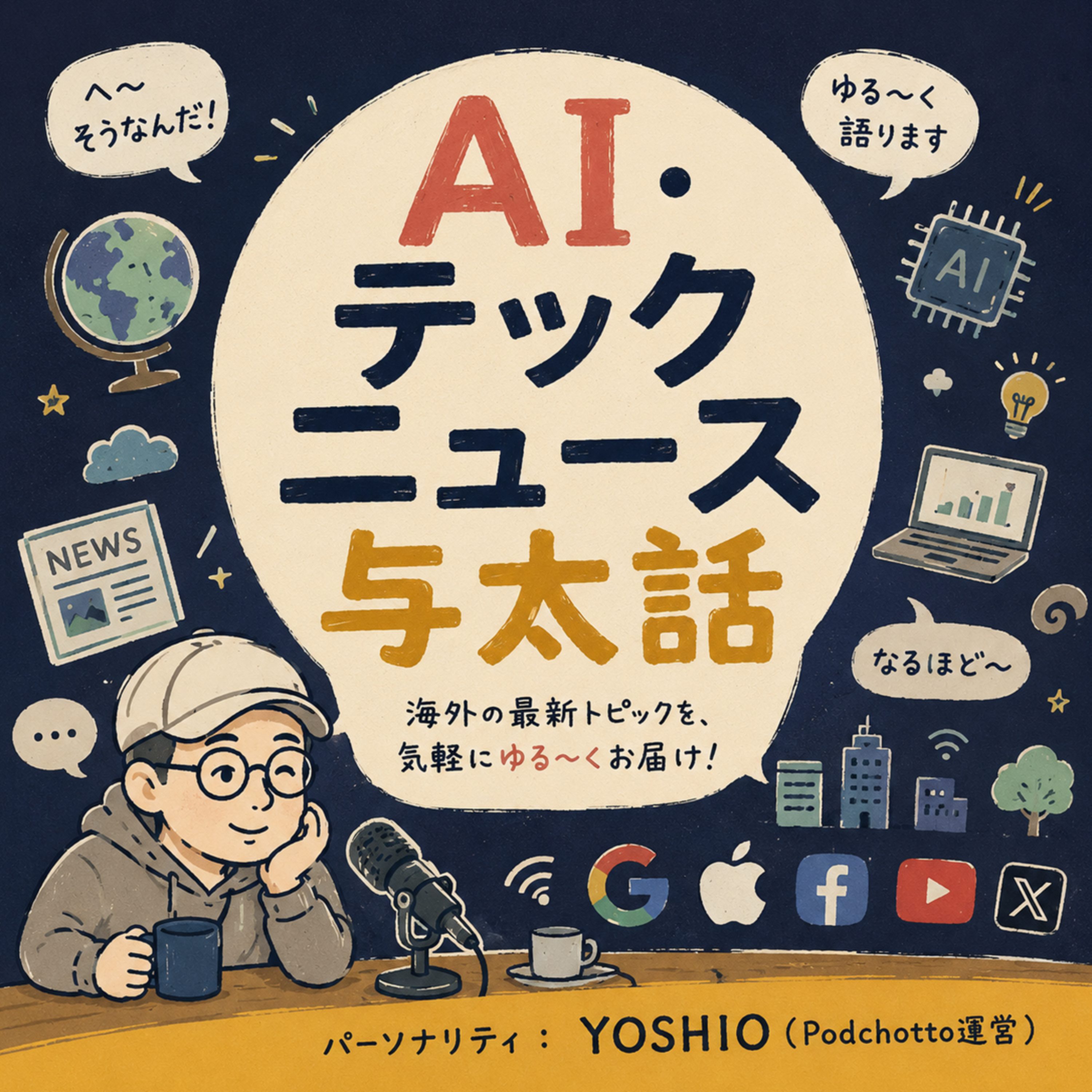 AI・テックニュース与太話