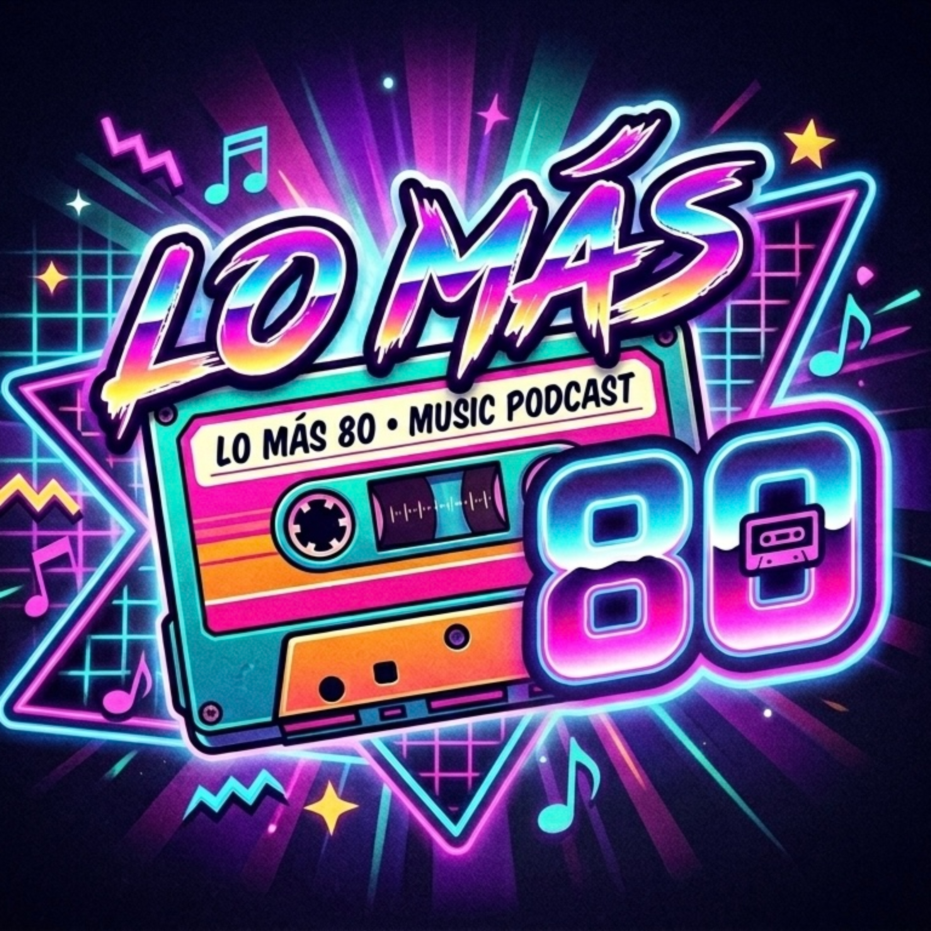 Lo más ochenta podcast artwork