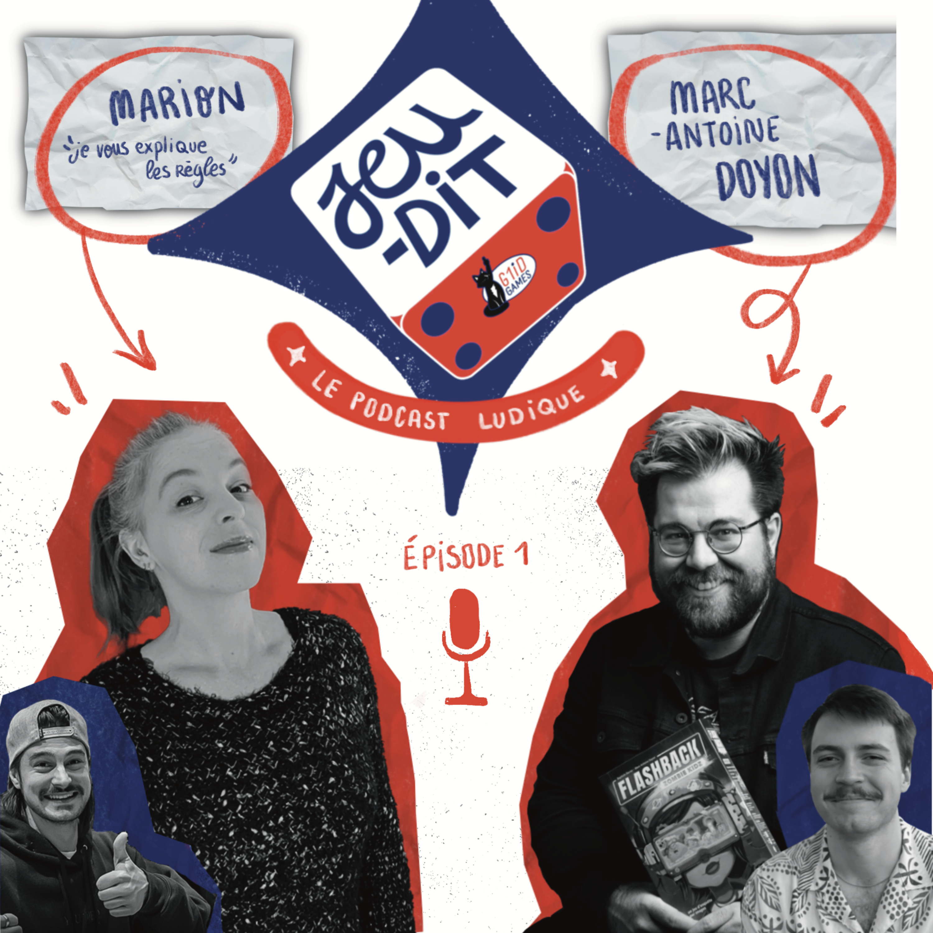 Jeu-Dit Ep1 avec Marion et Marc-Antoine Doyon