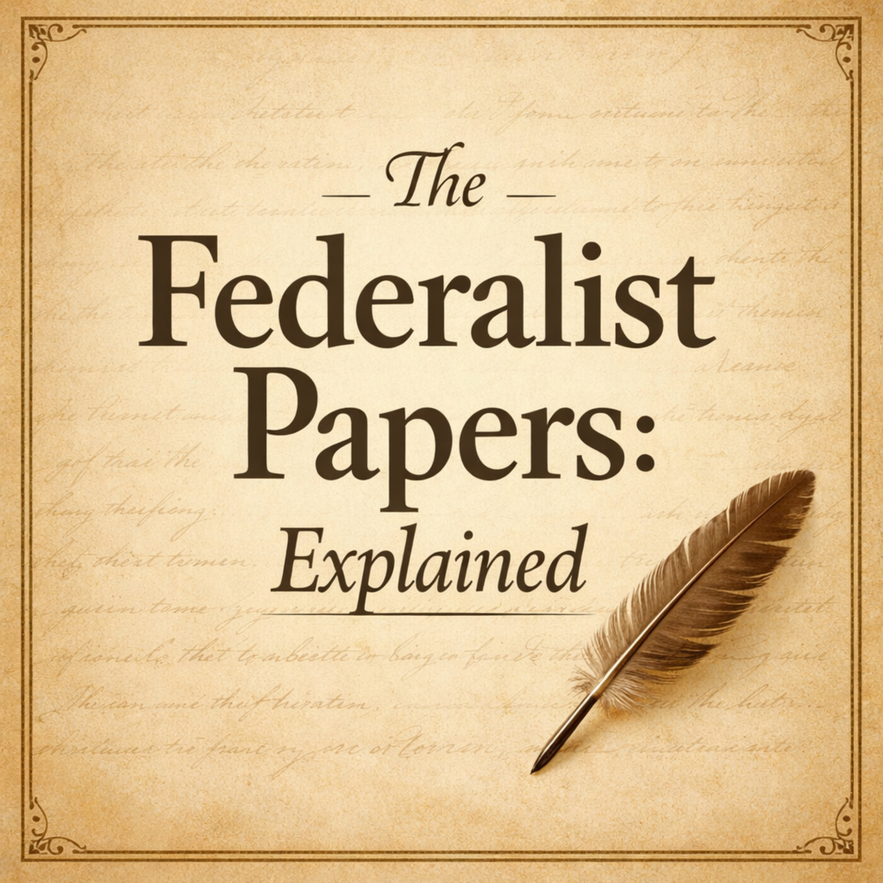 The Federalist Papers: Explained podcast artwork