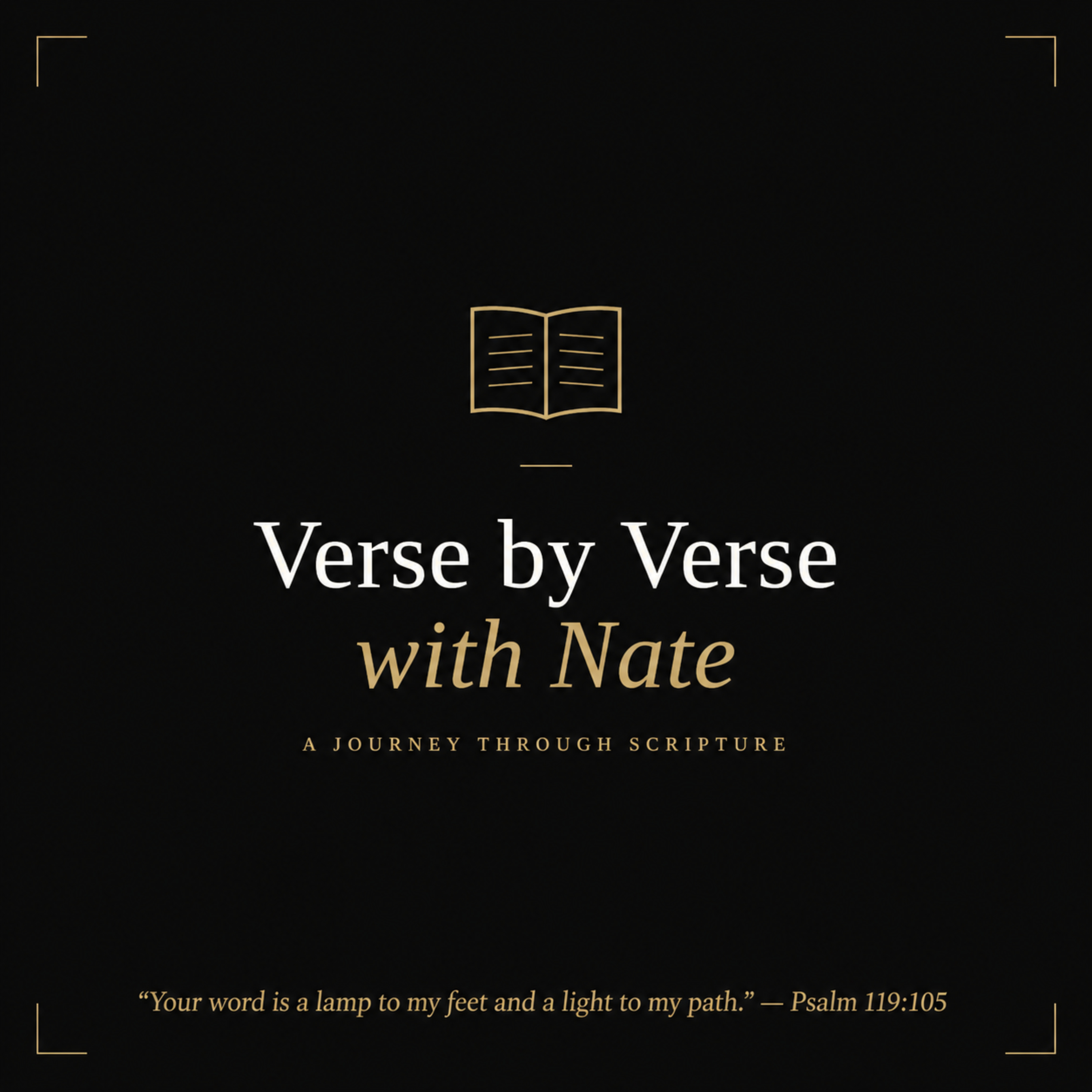 Verse by Verse with Nate podcast website