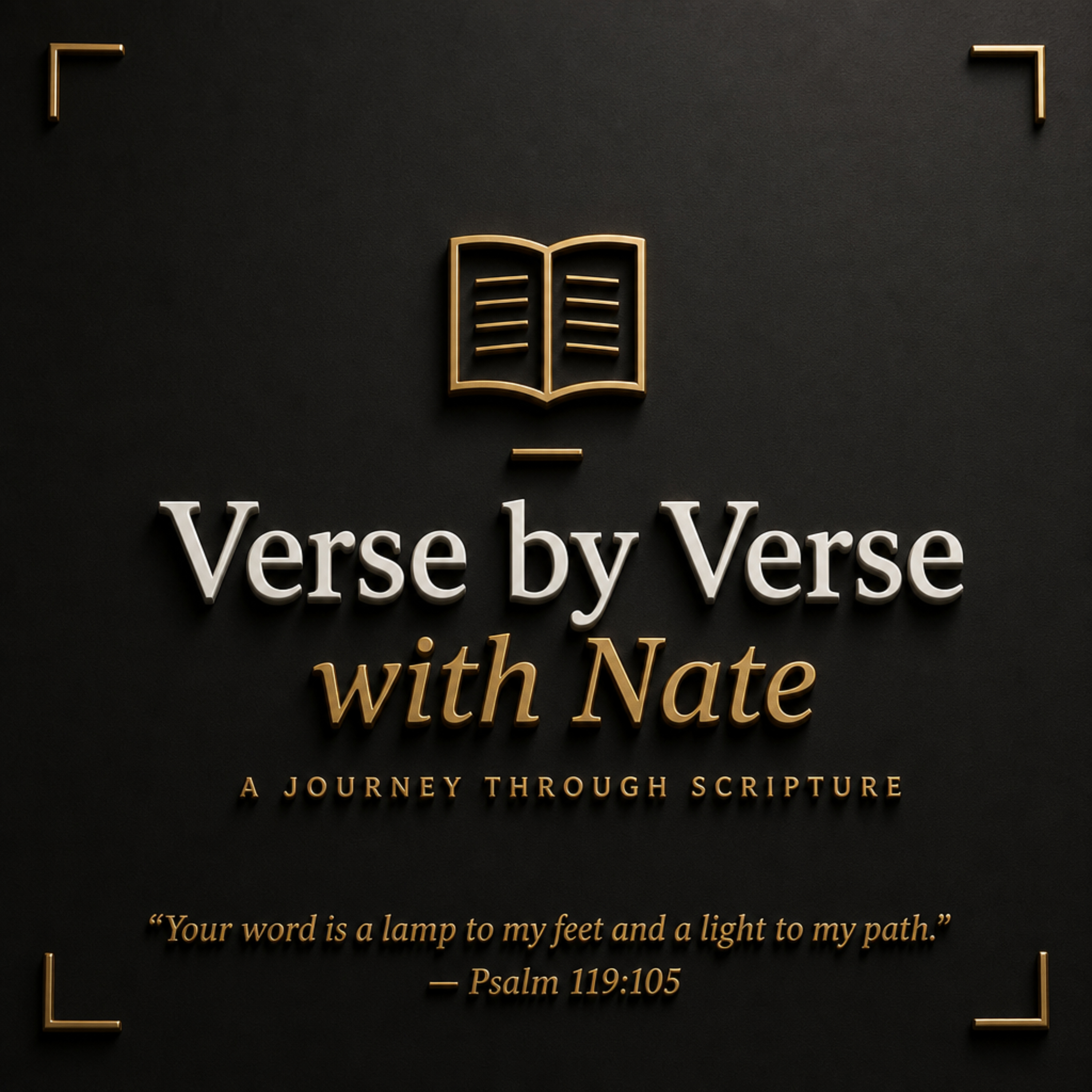 Verse by Verse with Nate podcast website
