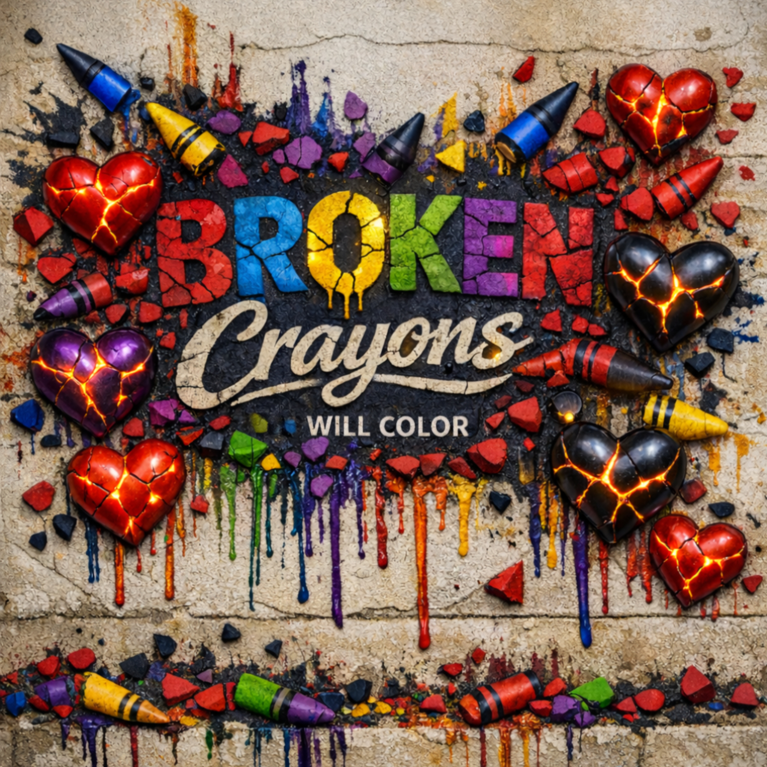 Broken Crayons WILL COLOR