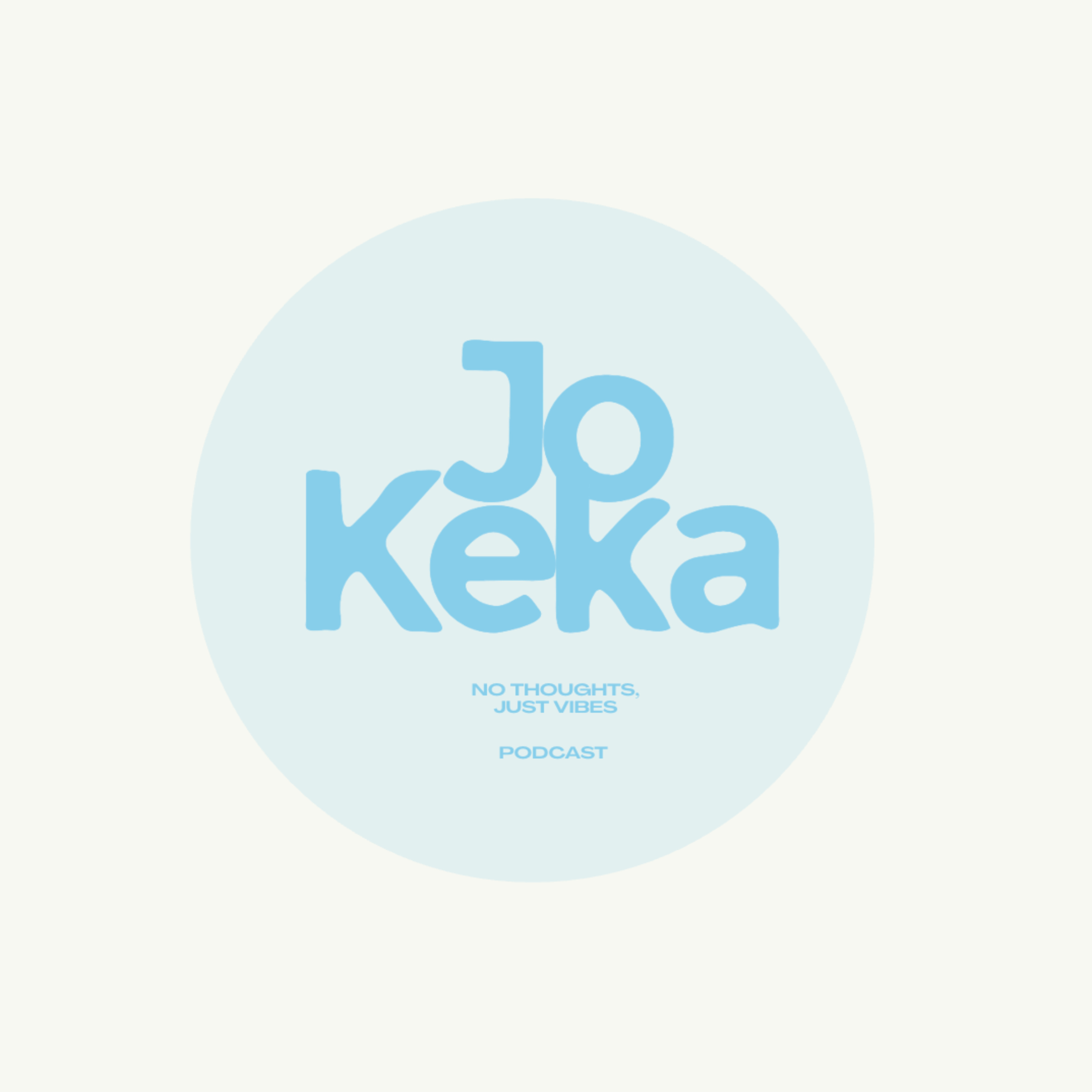 JoKeka: No Thoughts Just Vibes podcast artwork