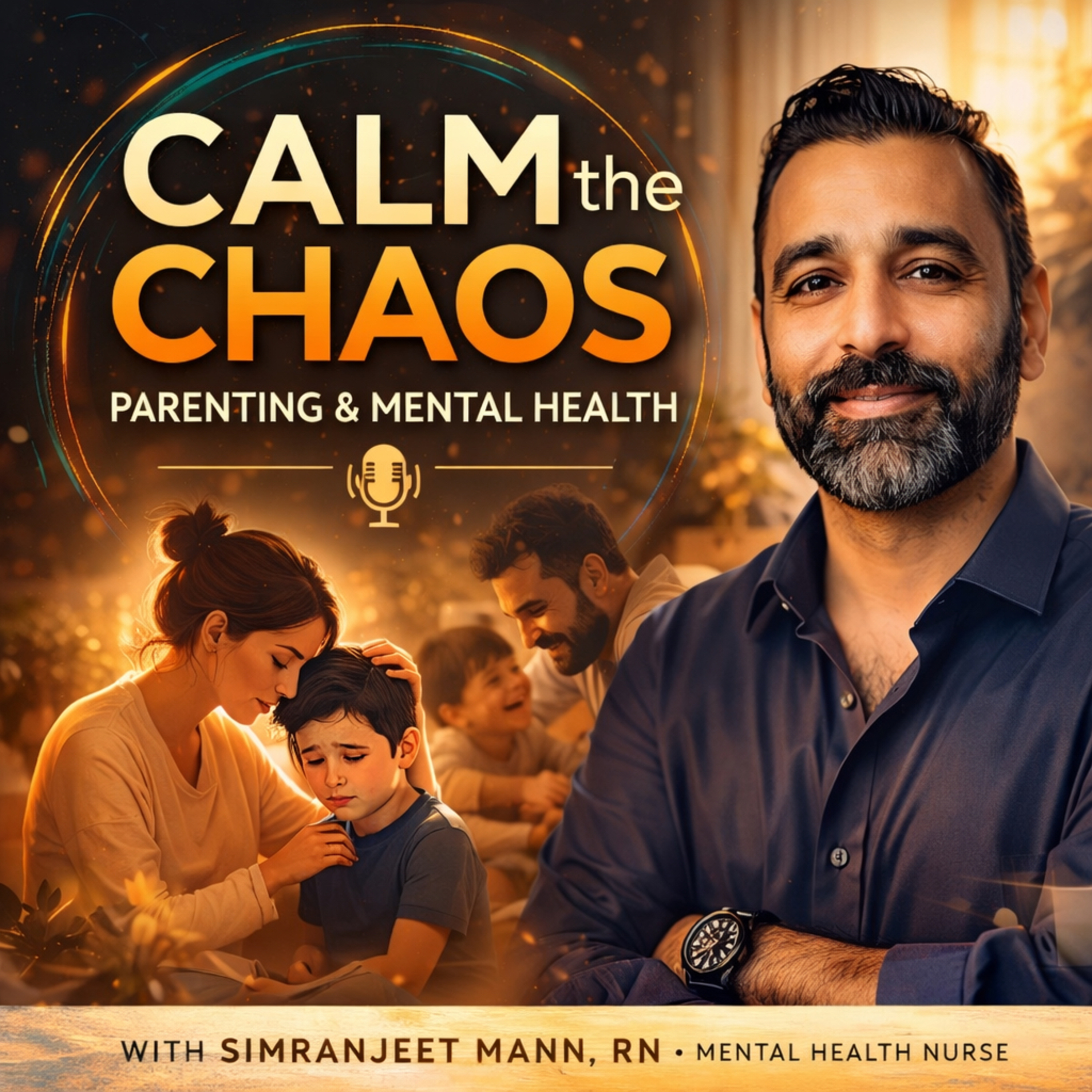 Calm the Chaos: Parenting & Mental Health podcast artwork