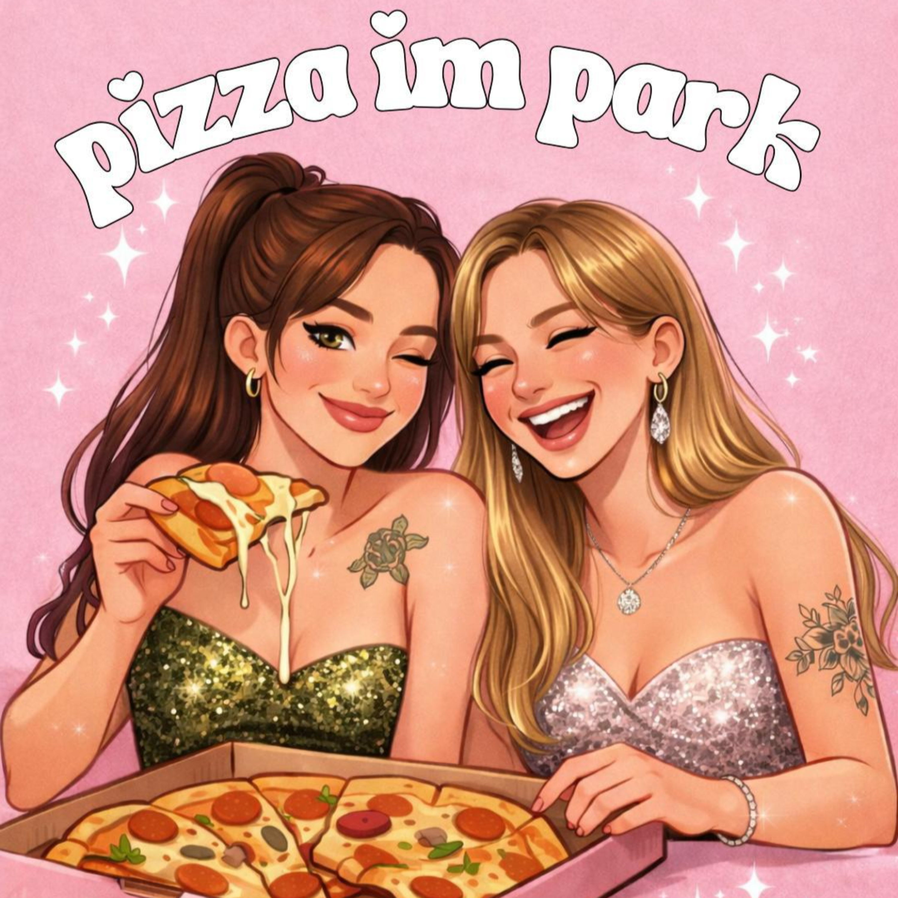 Pizza im Park