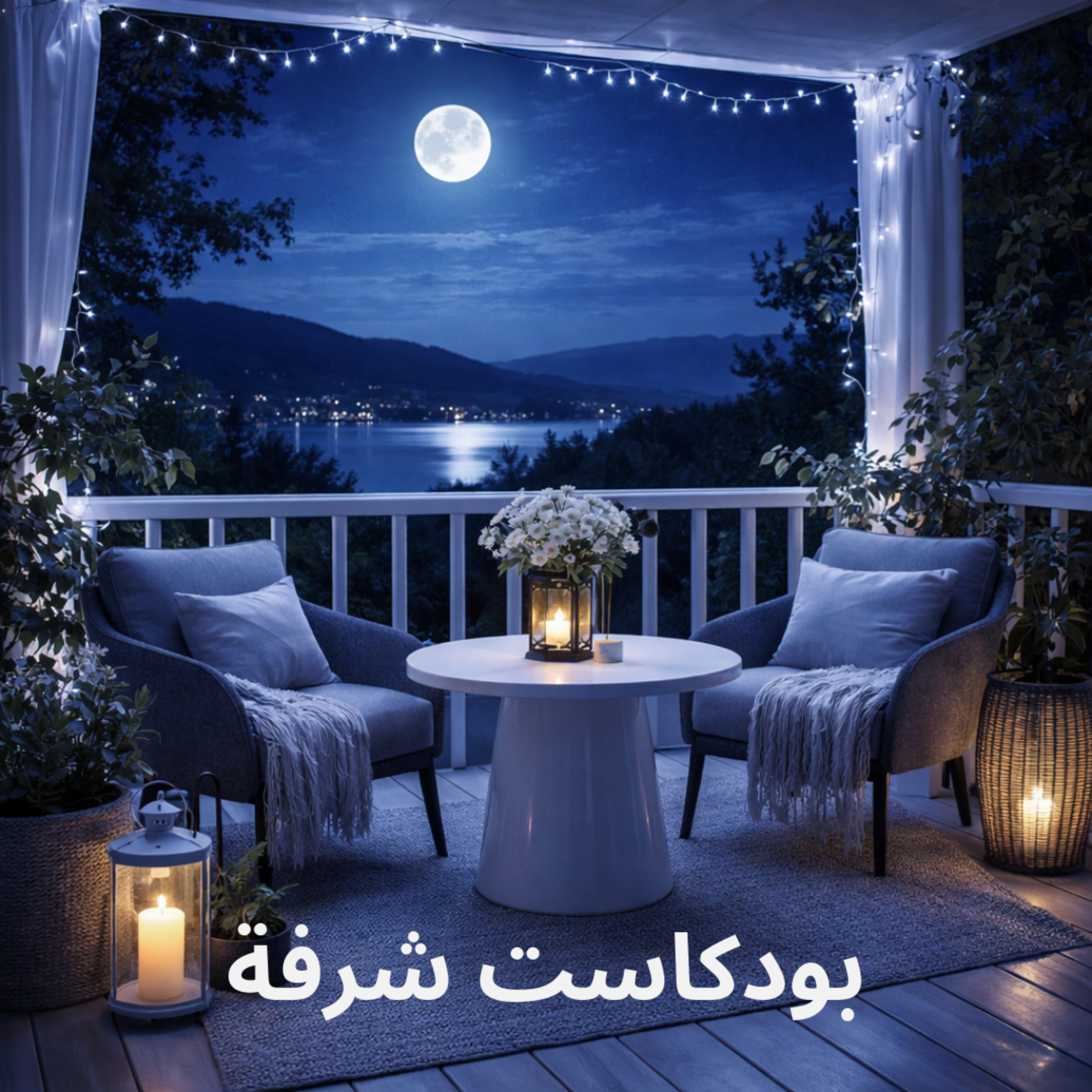 بودكاست شرفة podcast artwork