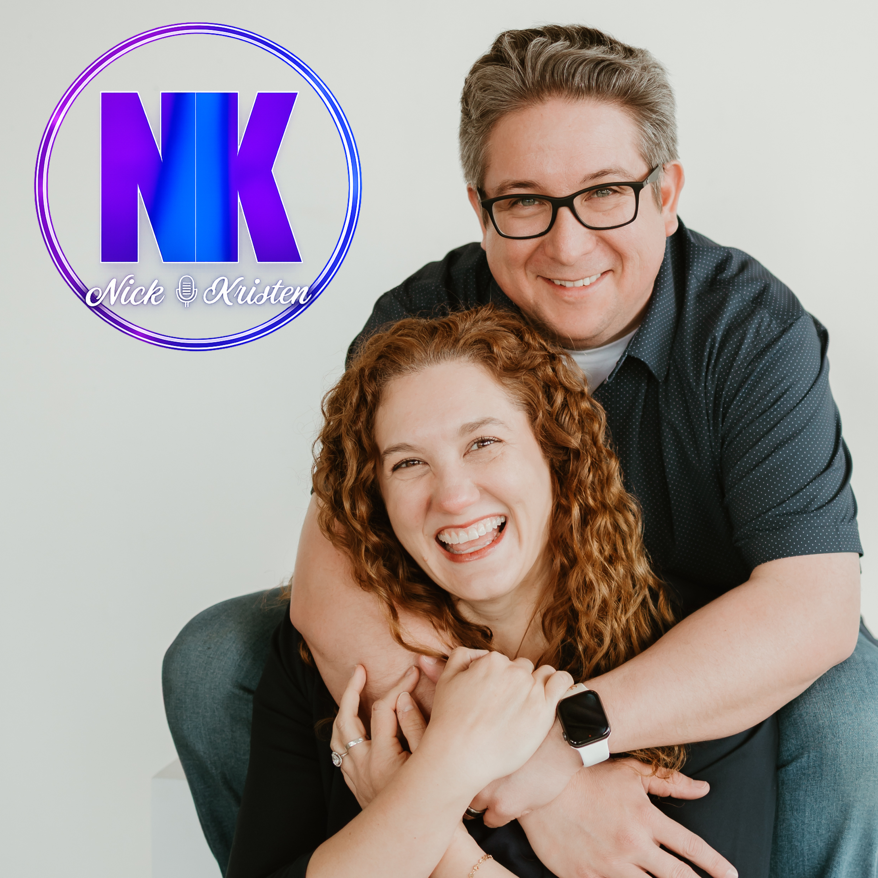 Nick and Kristen in the Podcast
