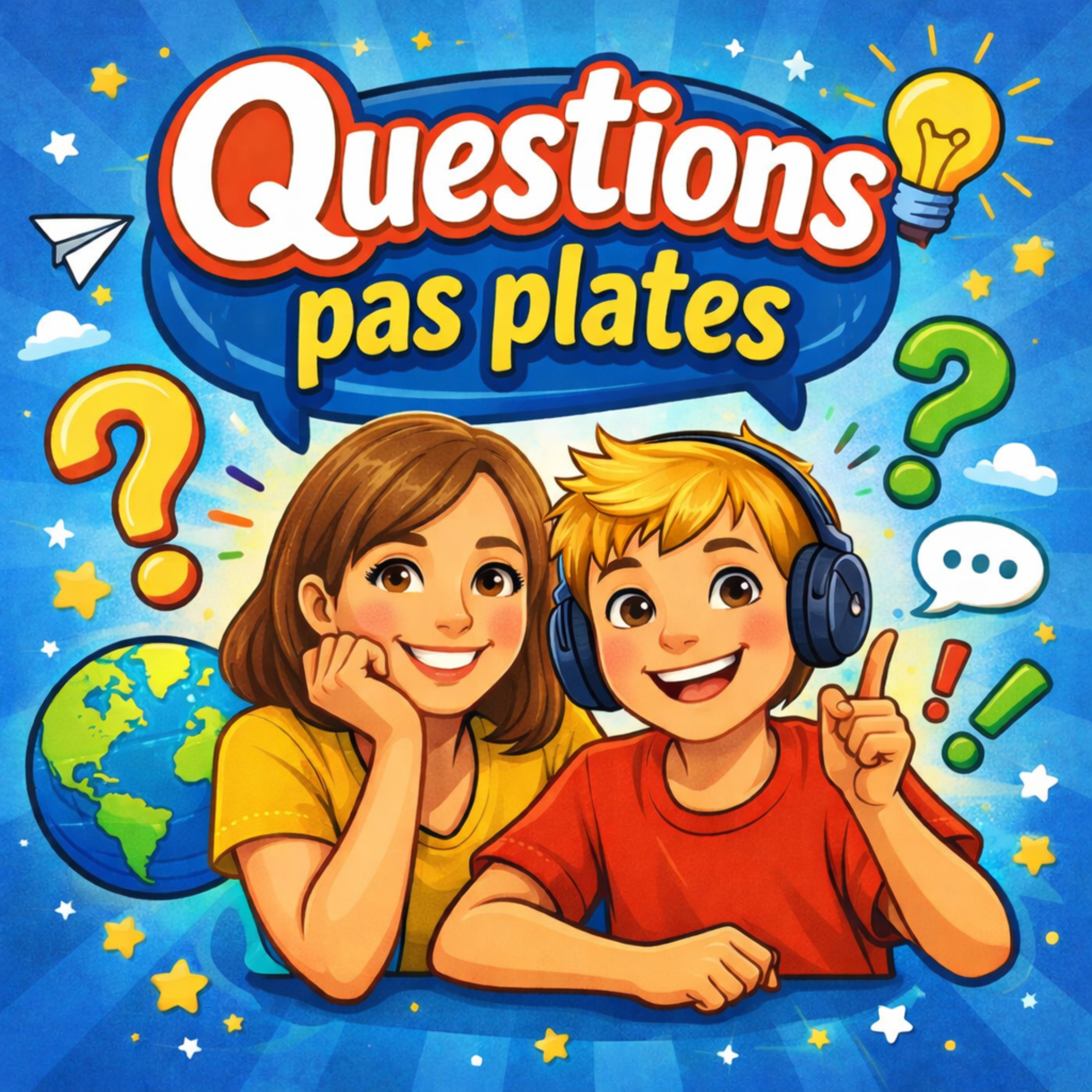 Questions Pas Plates podcast artwork