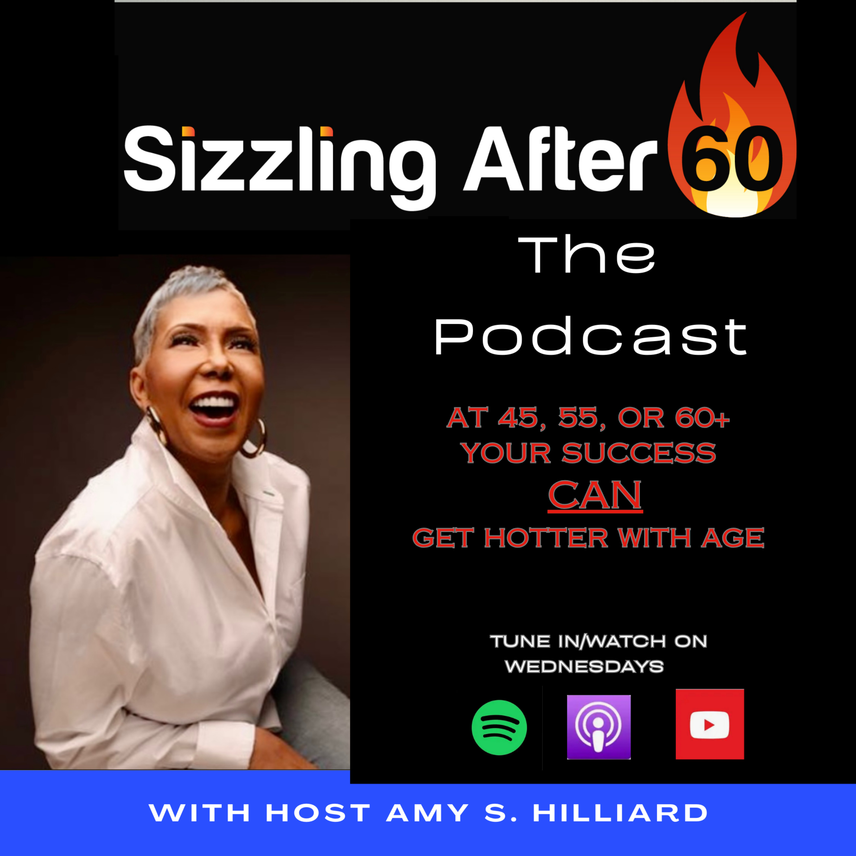 Sizzling After 60 podcast artwork