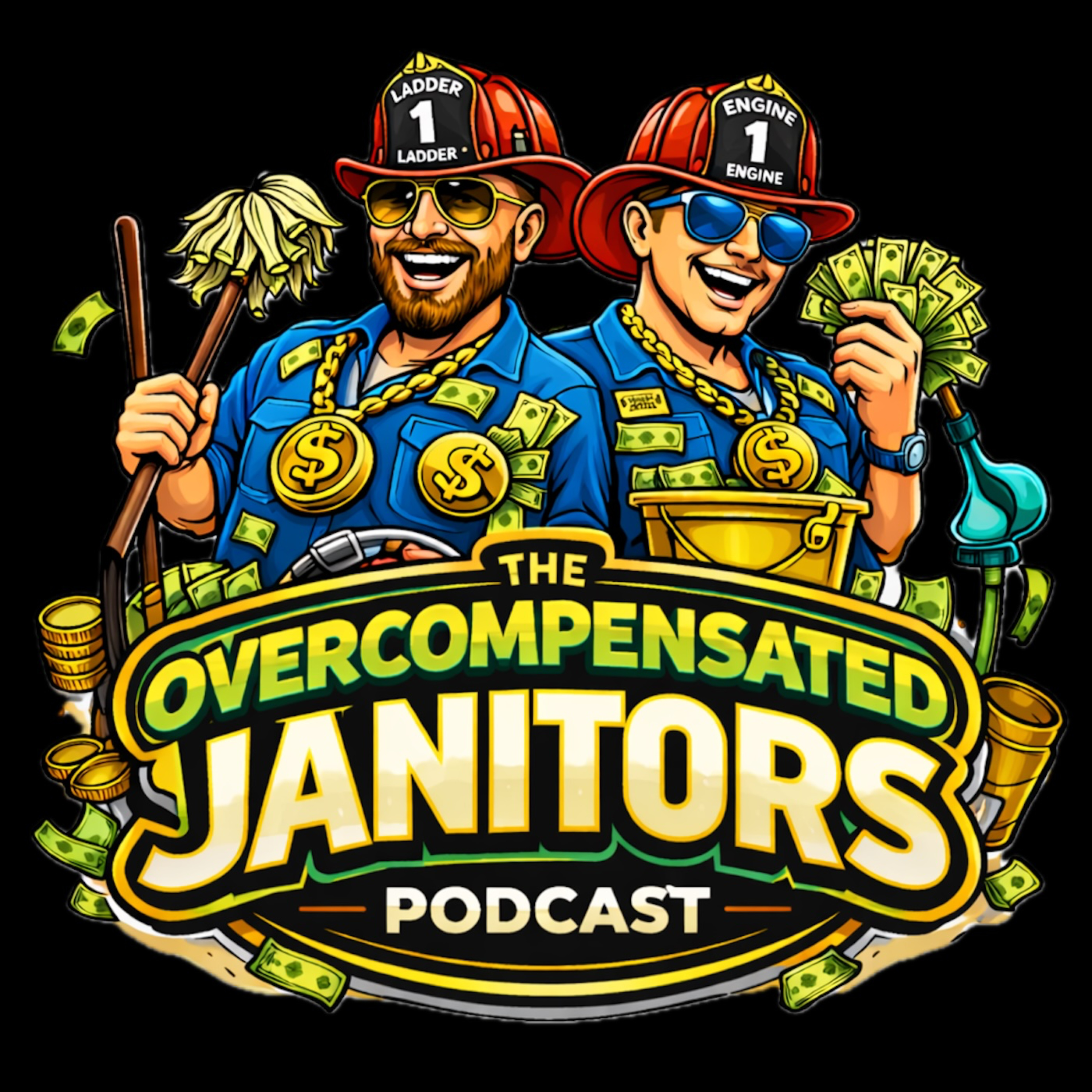 The Overcompensated Janitors Podcast podcast artwork