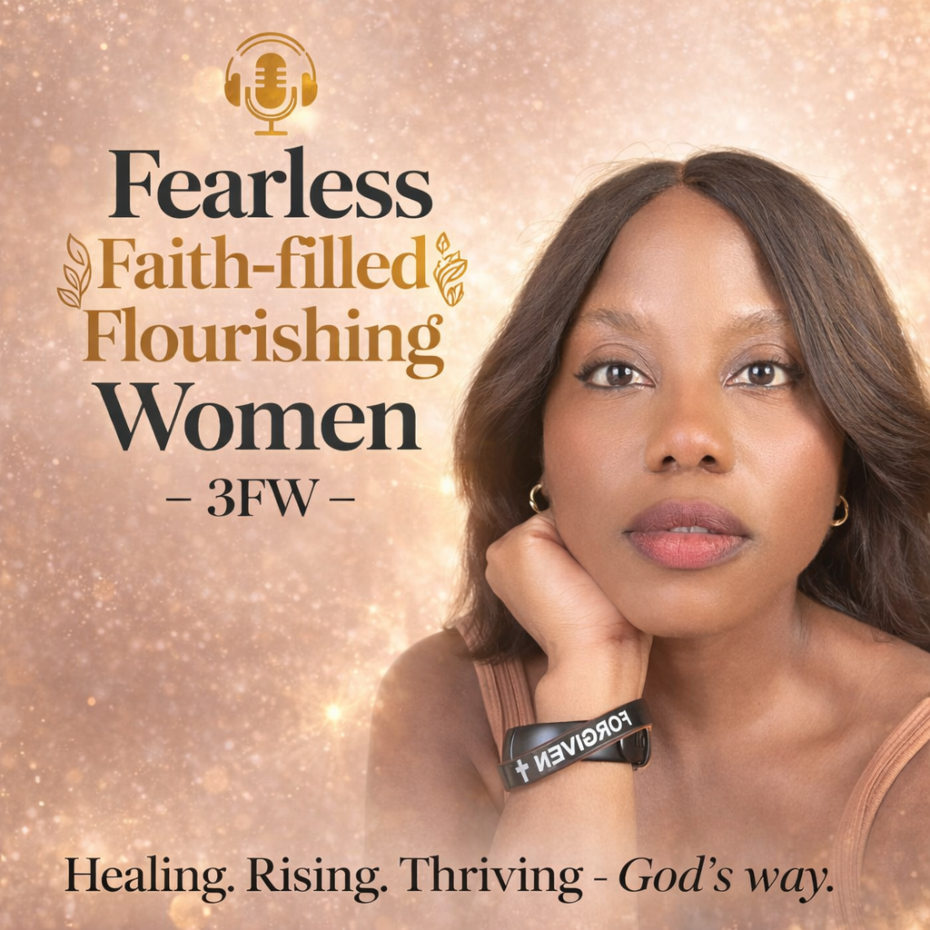 Fearless Faith-filled Flourishing women podcast artwork
