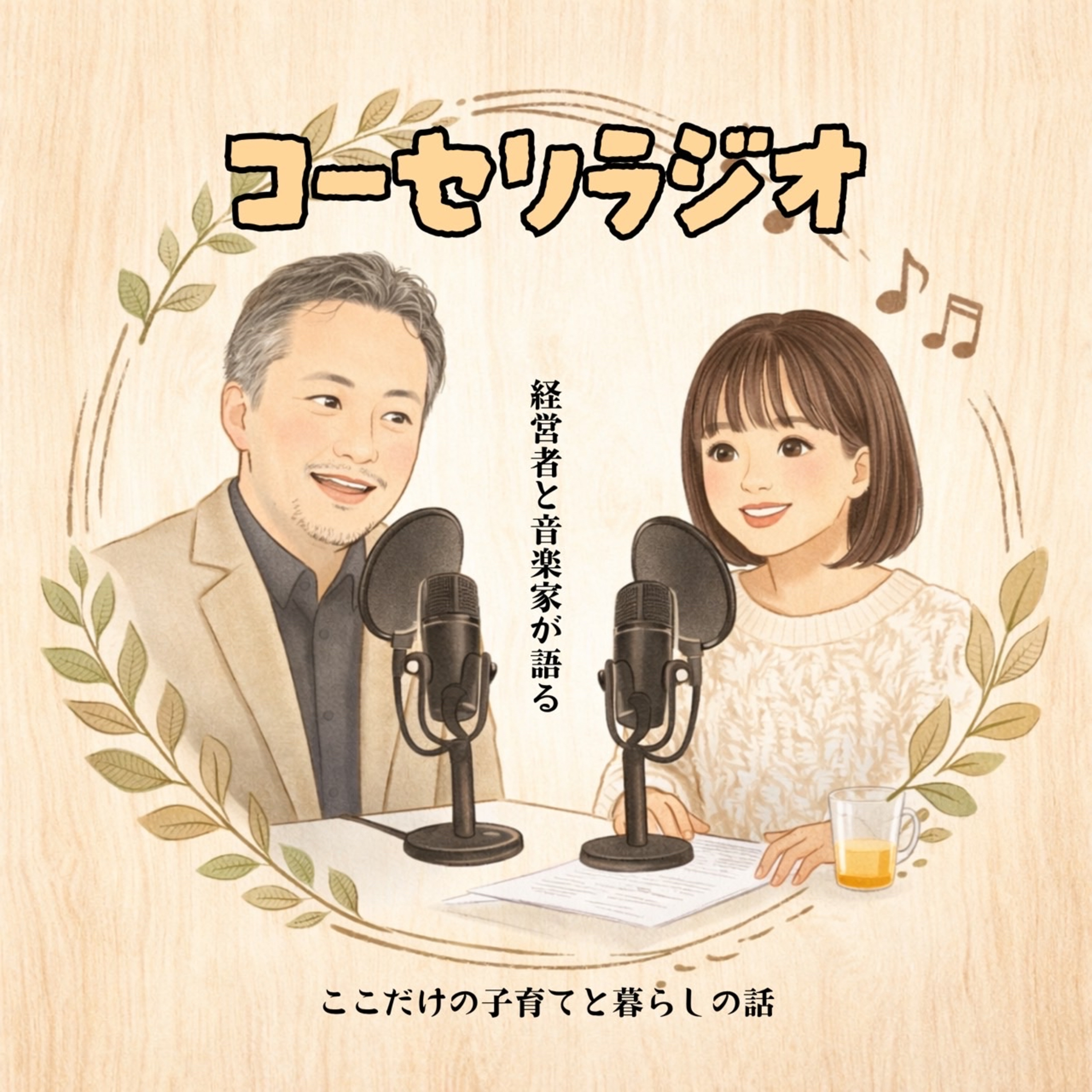 コーセリラジオ　〜経営者(北欧教育)と音楽家によるここだけの子育てと暮らしの話〜