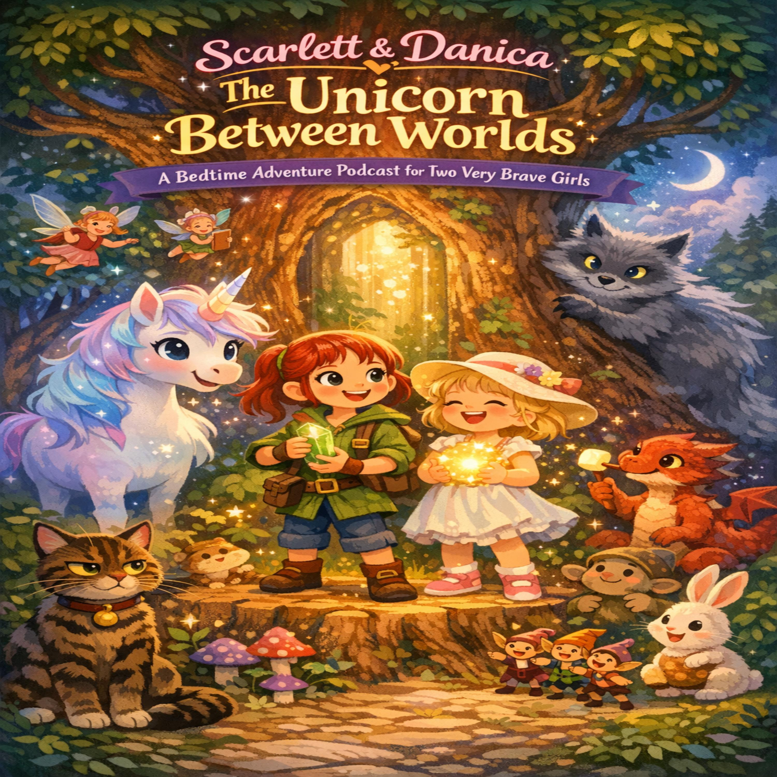 The Unicorn Between Worlds - A Multiple Part Bedtime Adventure Podcast