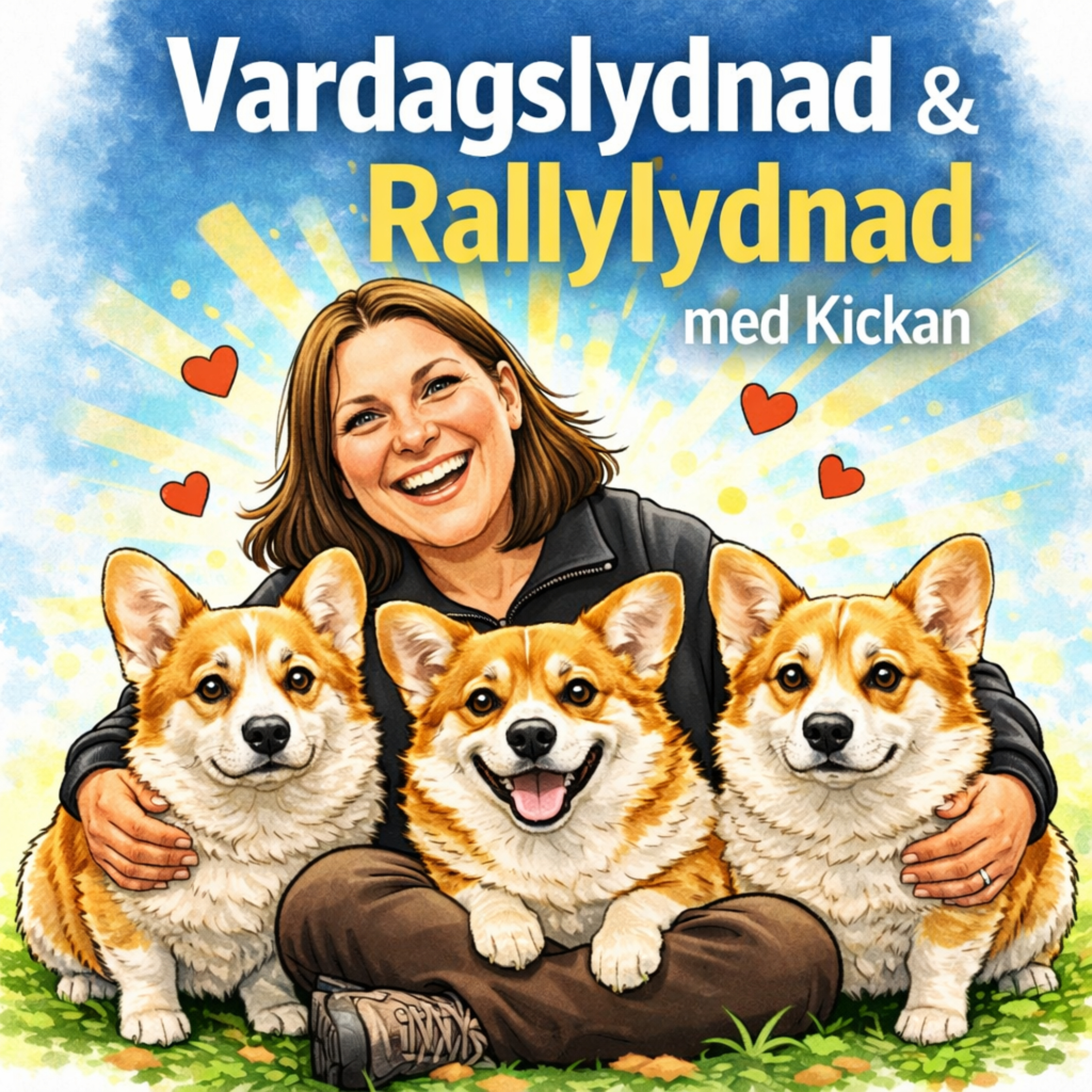 Vardagslydnad och Rallylydnad - med Kickan