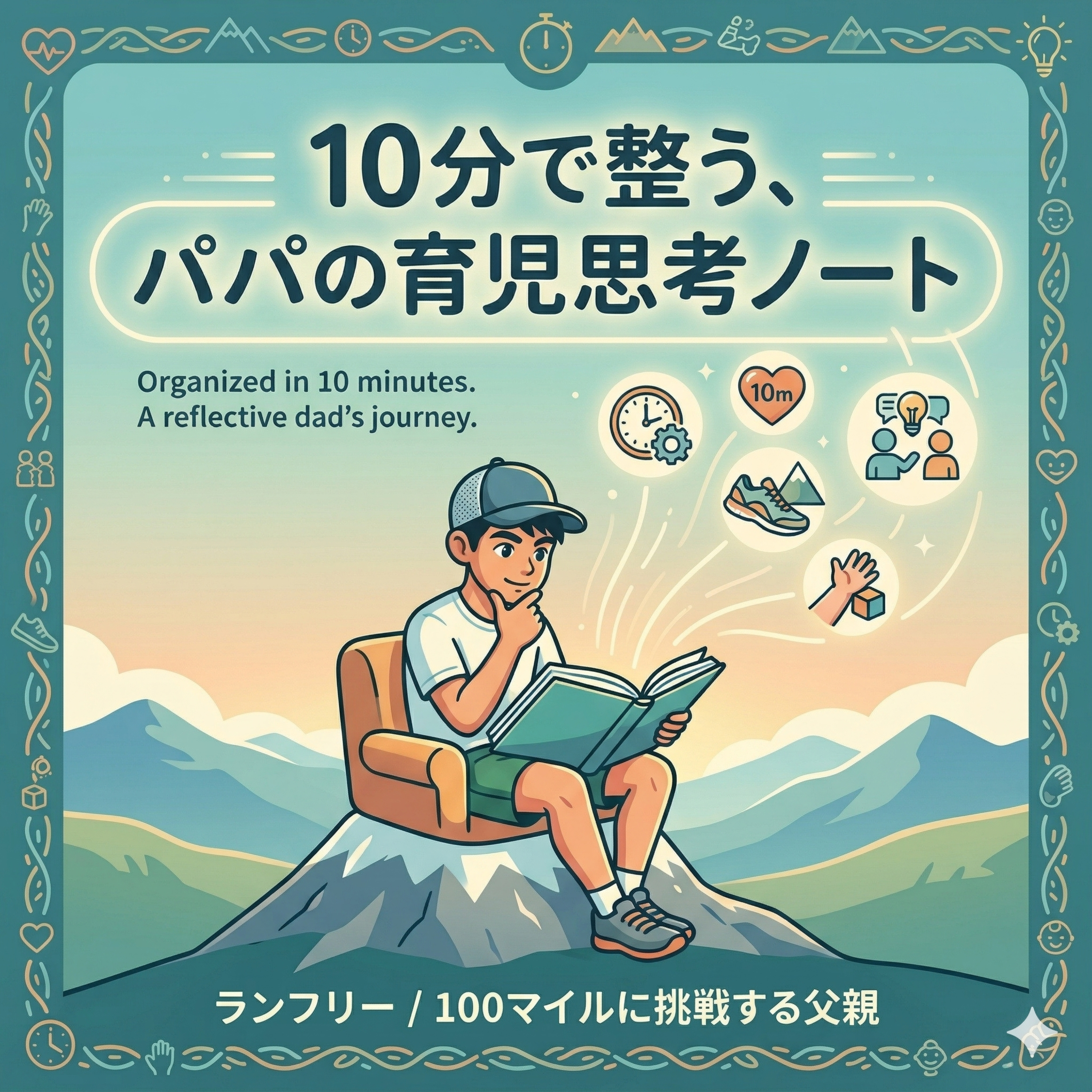 10分で整う、パパの育児思考ノート