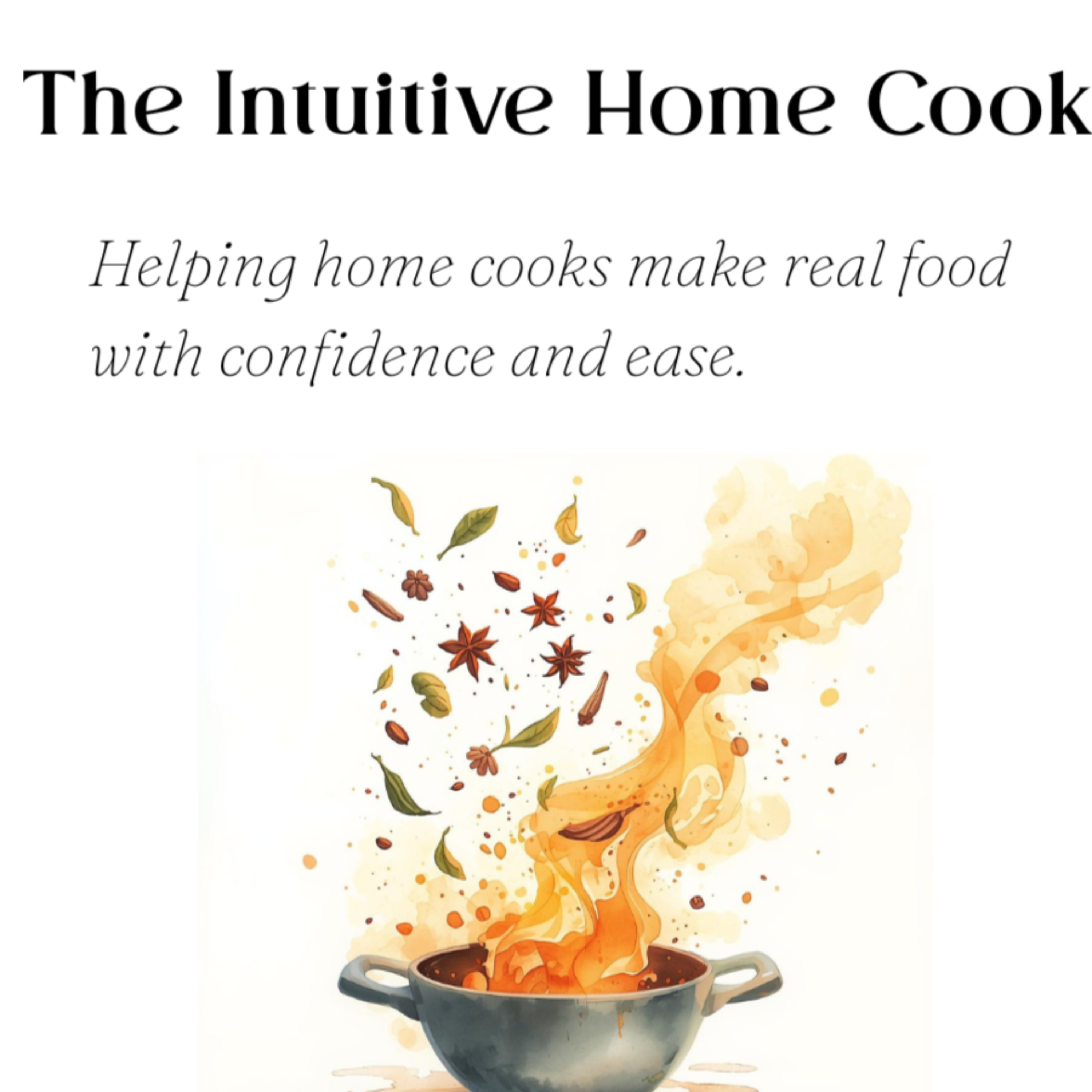 The Intuitive Home Cook podcast artwork