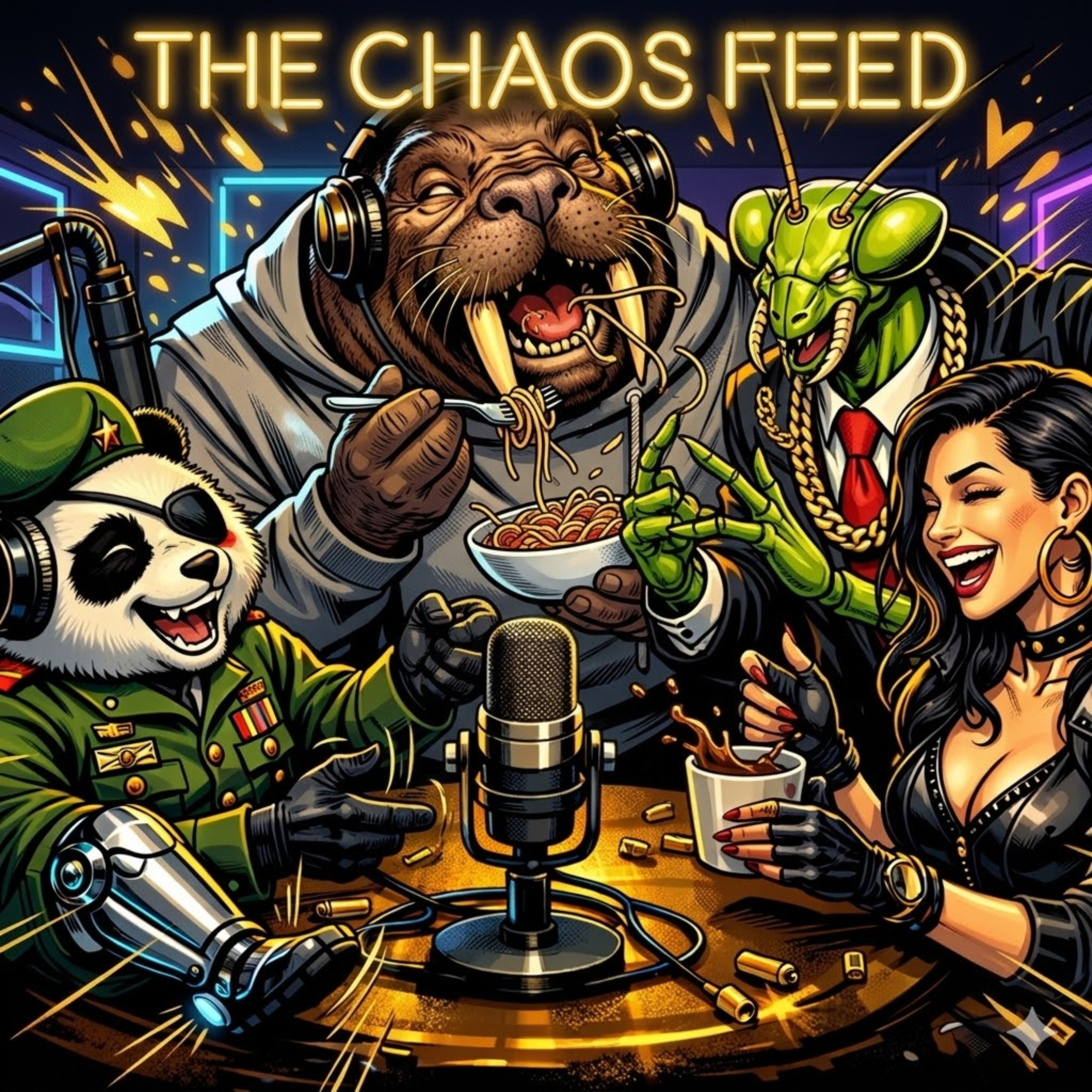 THE CHAOS FEED!! podcast artwork