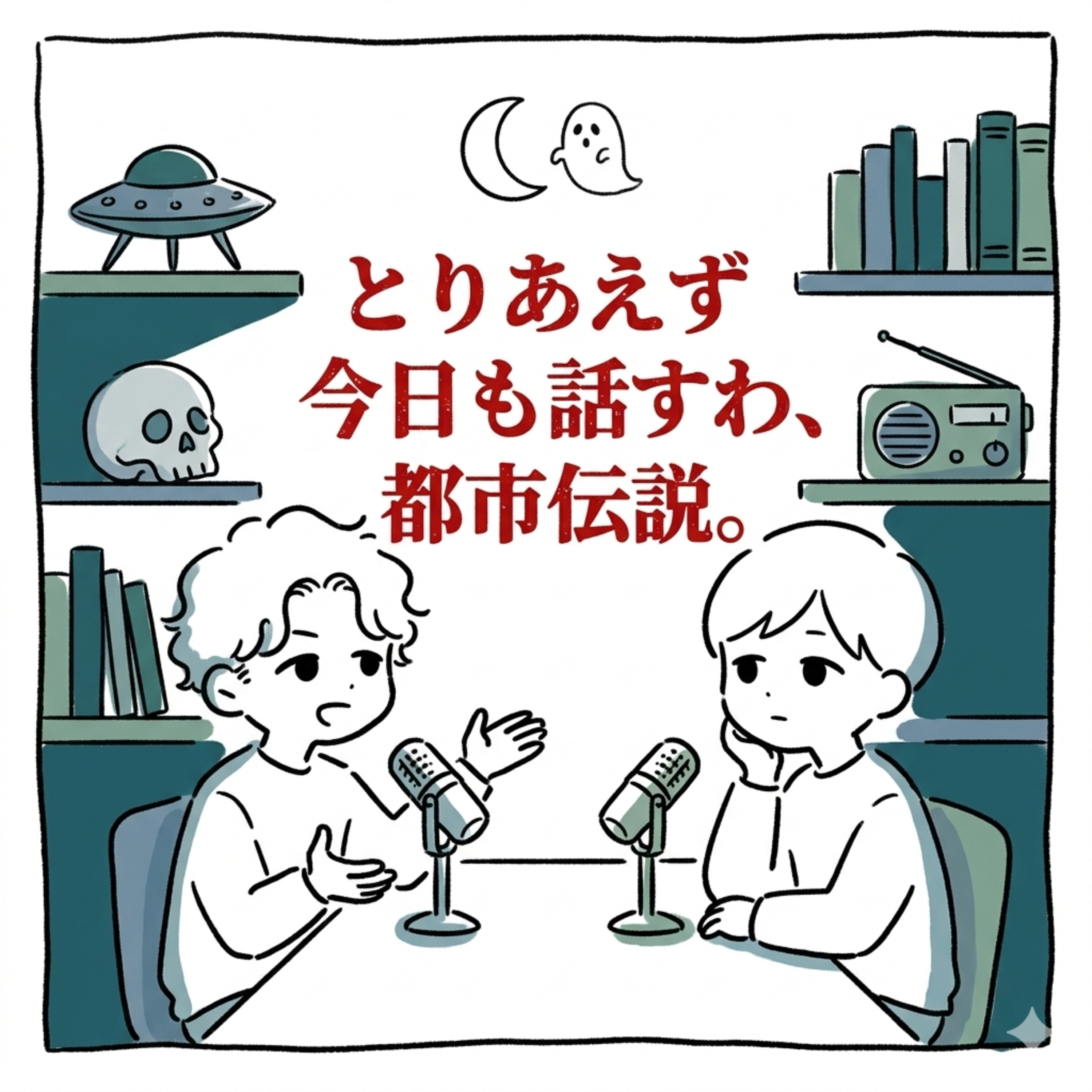 とりあえず今日も話すわ、都市伝説