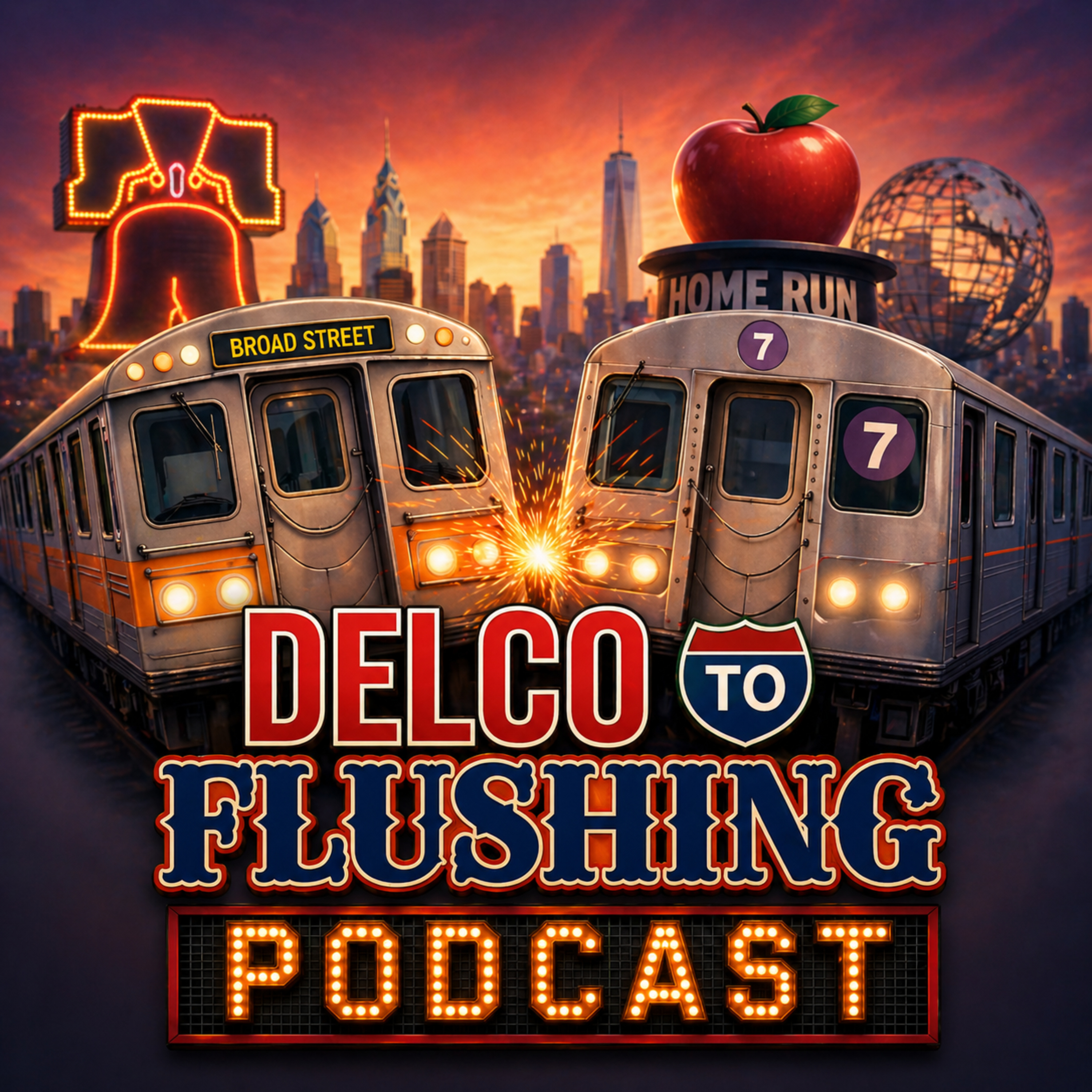 Delco to Flushing podcast artwork
