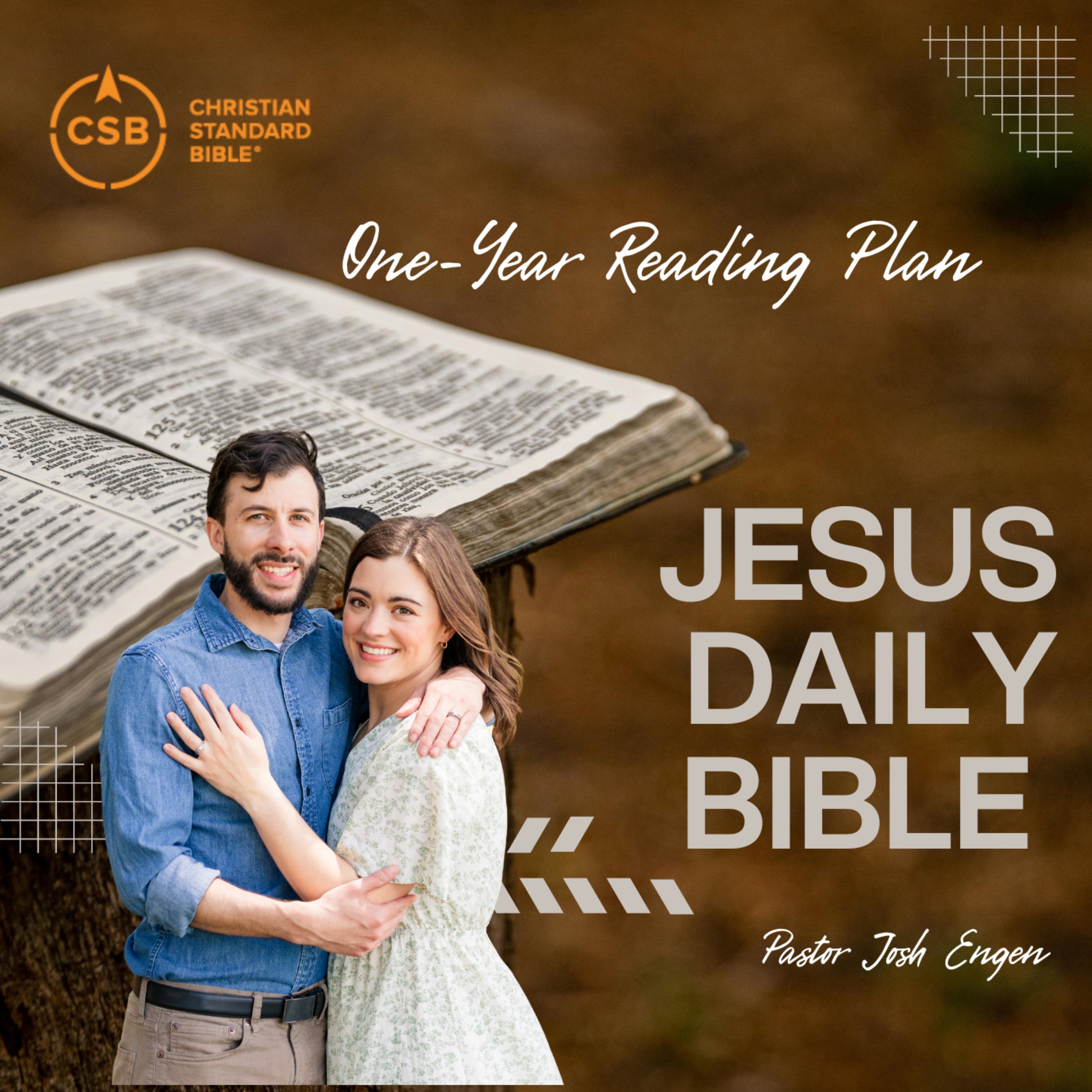 Jesus Daily Bible CSB | One Year Bible Reading