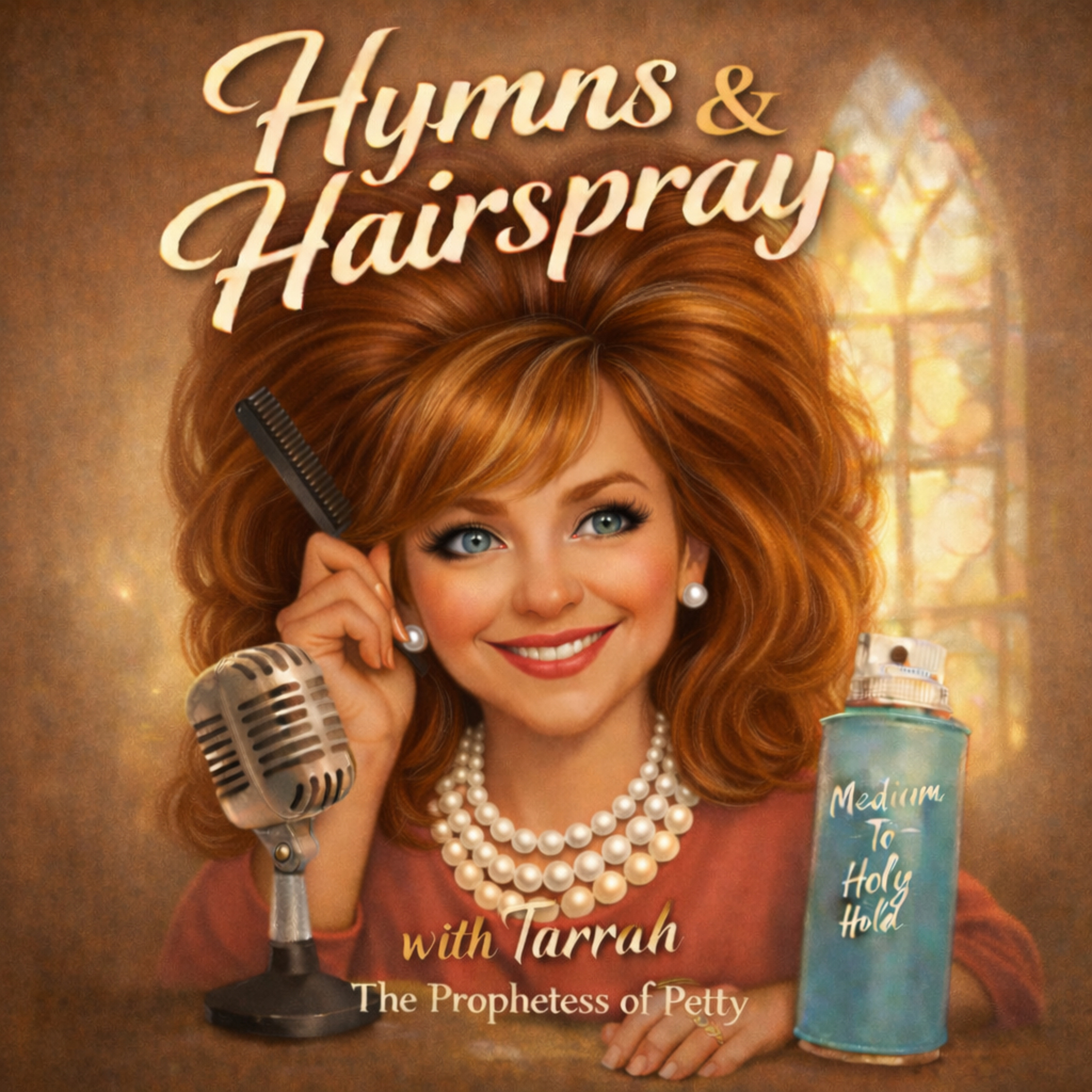 Hymns & Hairspray with Tarrah podcast artwork