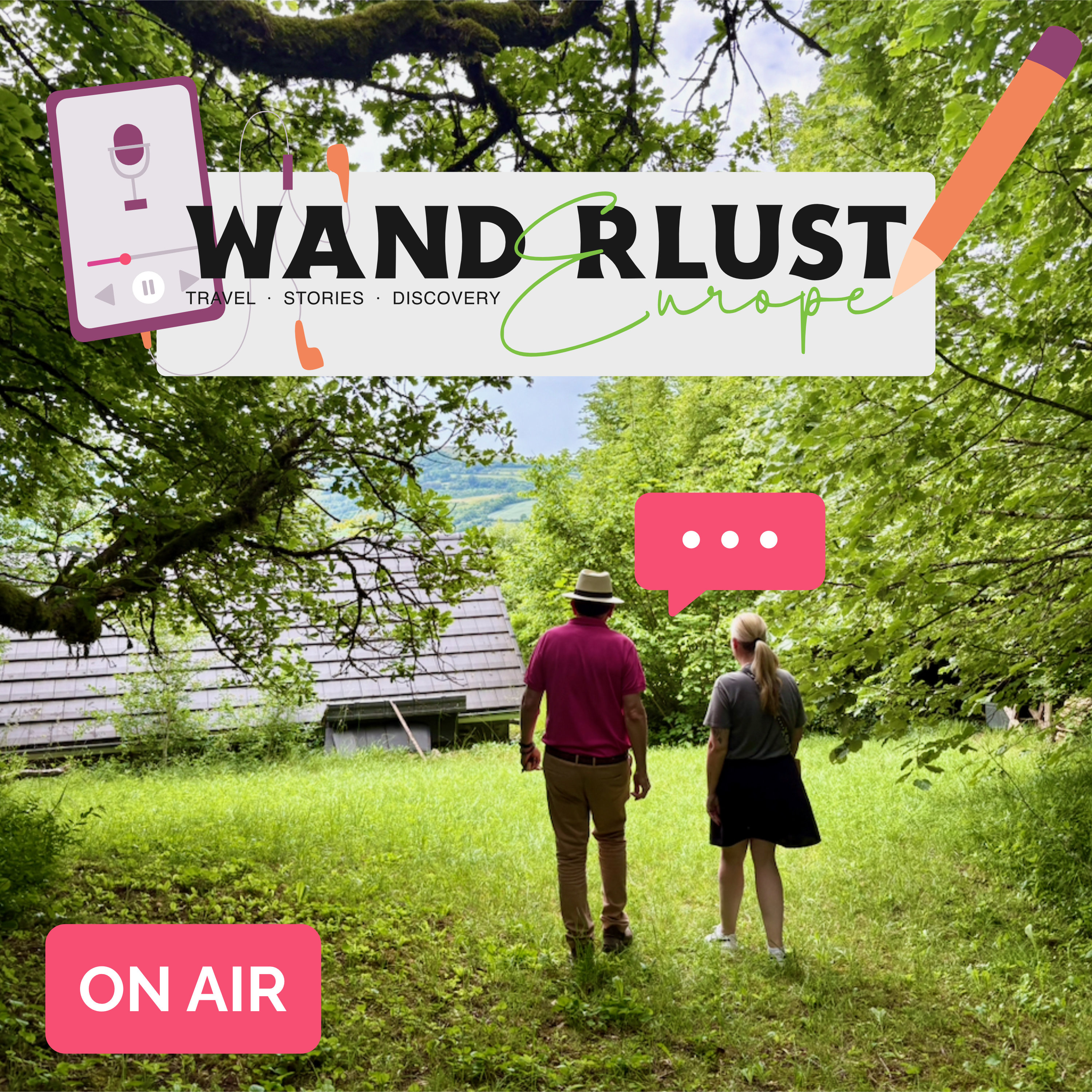 The Wanderlust Sessions podcast artwork