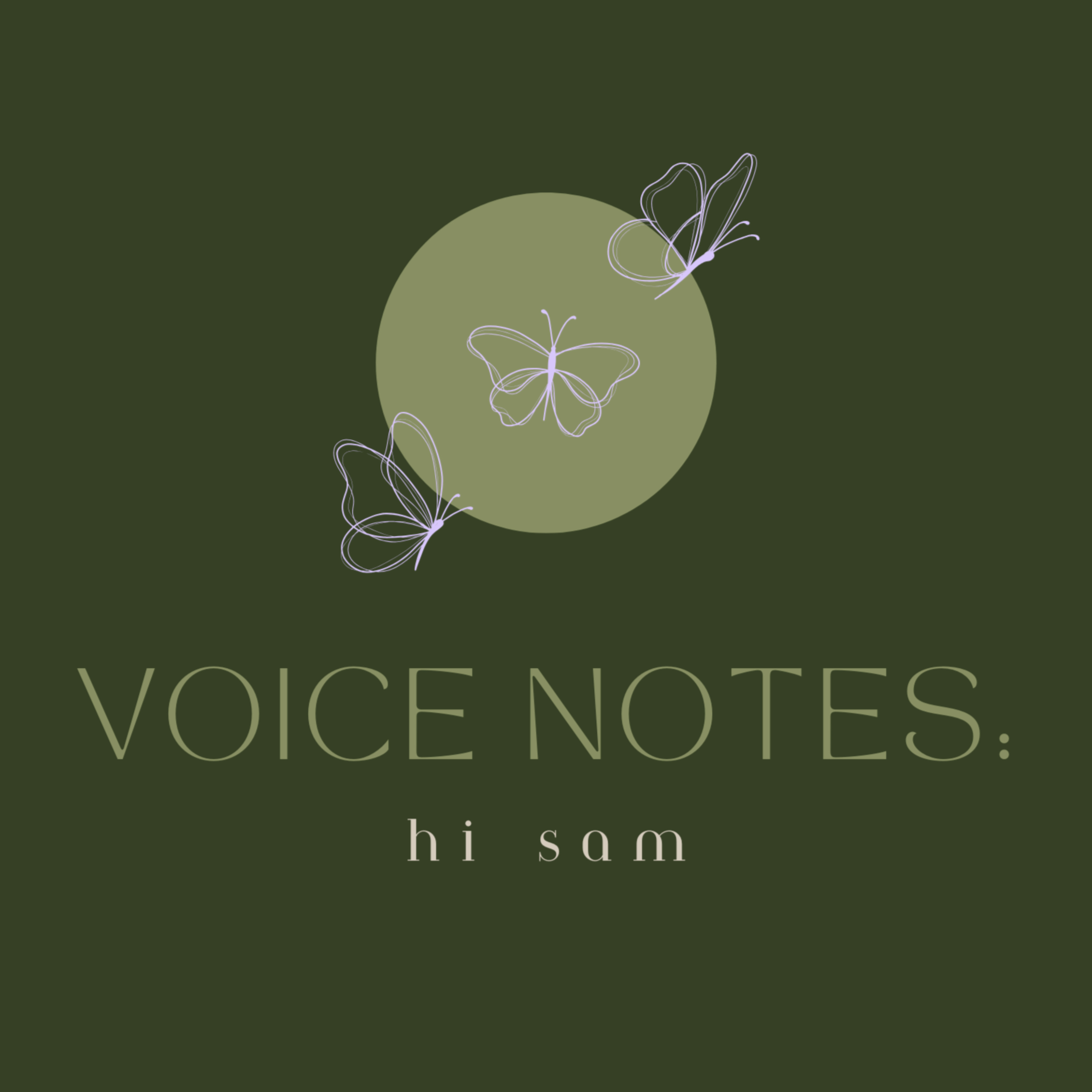 Voice Notes: Hi Sam podcast artwork