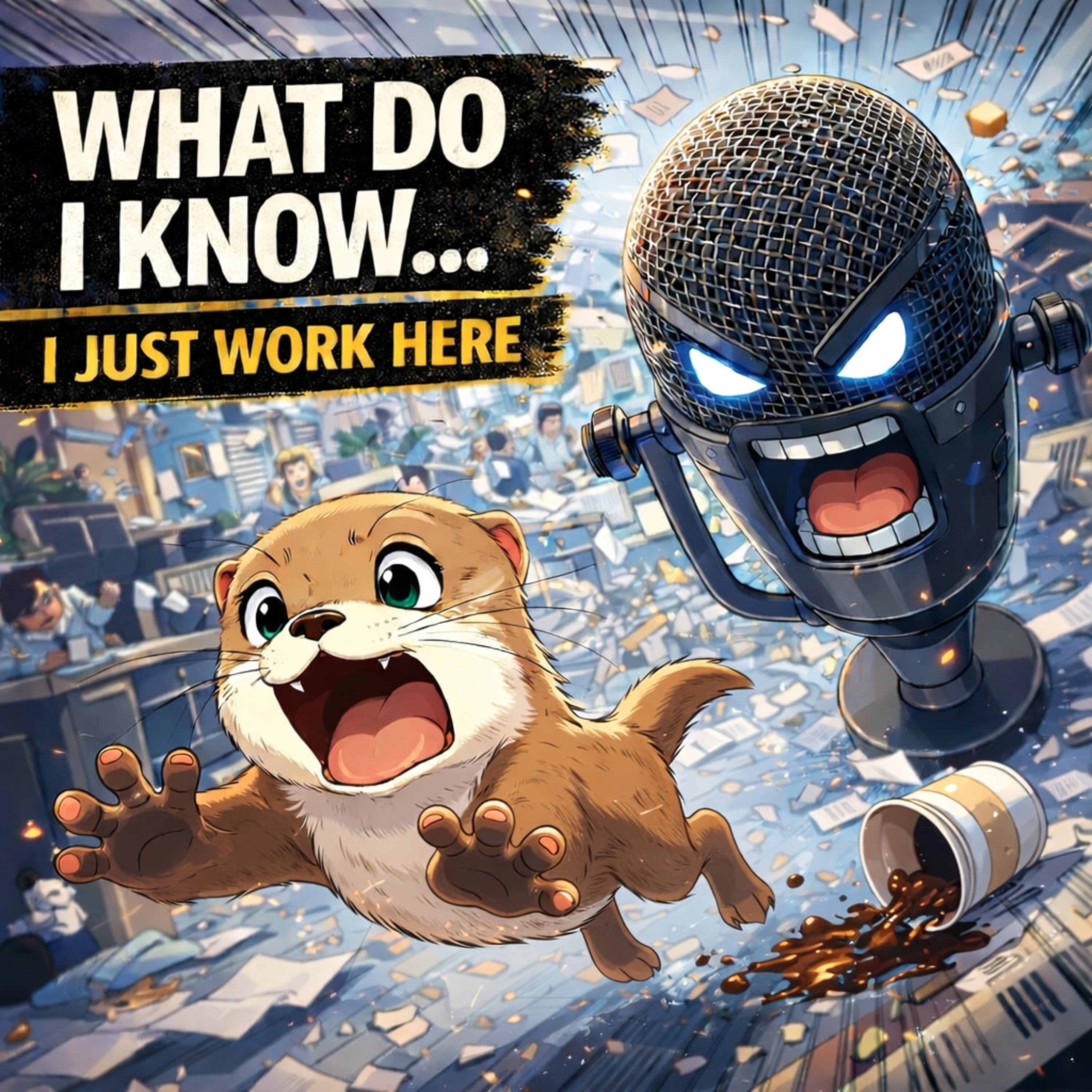 What Do I Know, I just work here podcast artwork