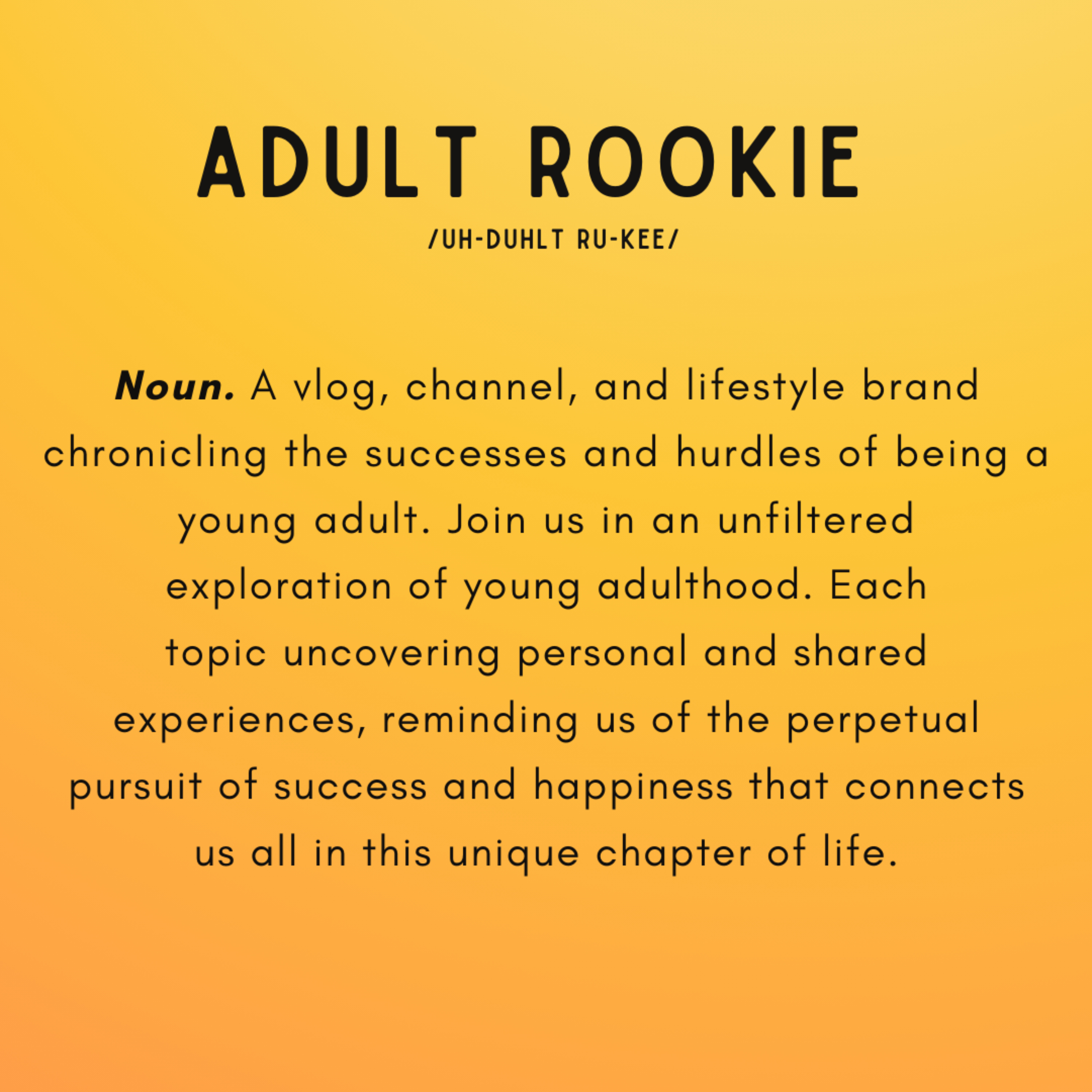 Adult Rookie