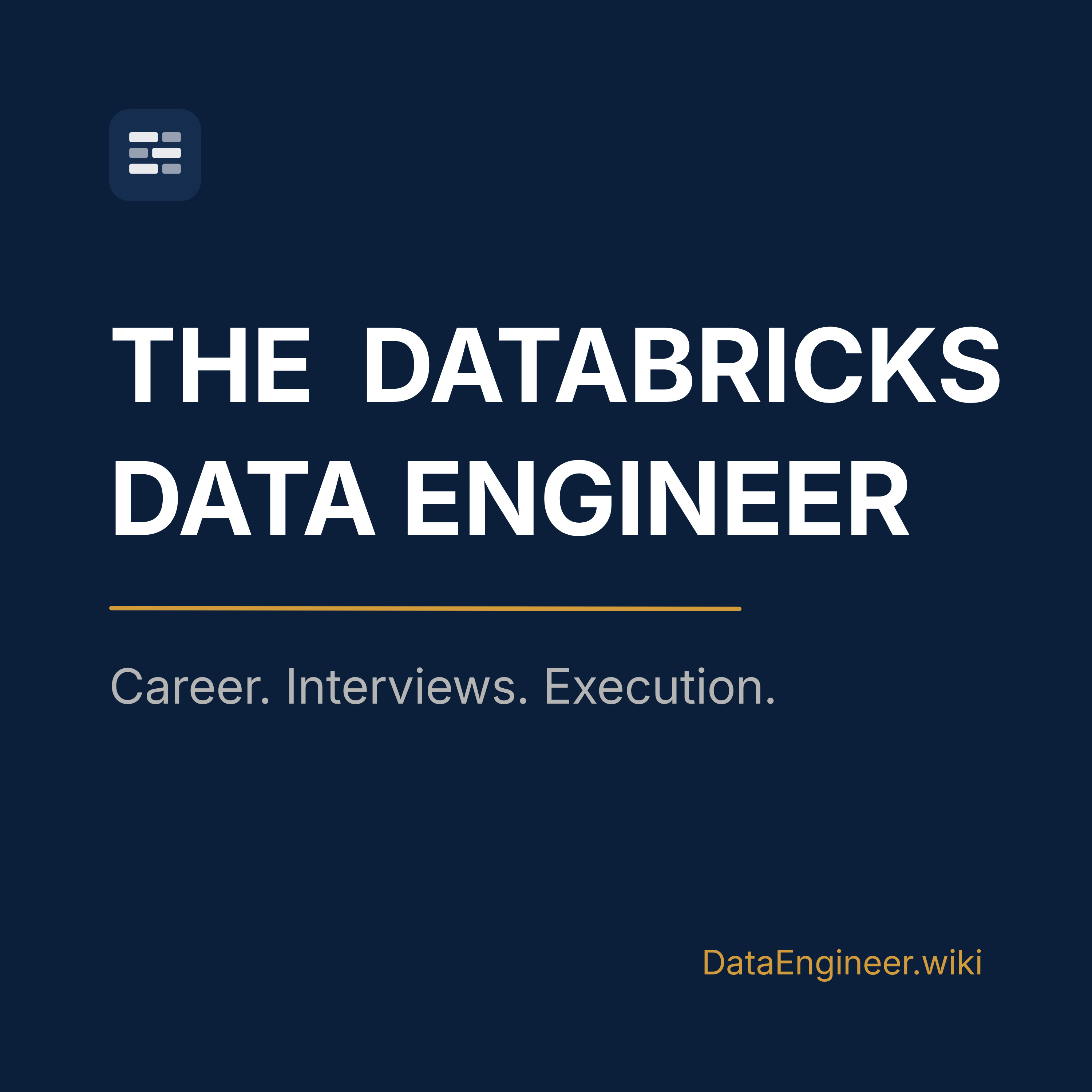 The Databricks Data Engineer podcast artwork