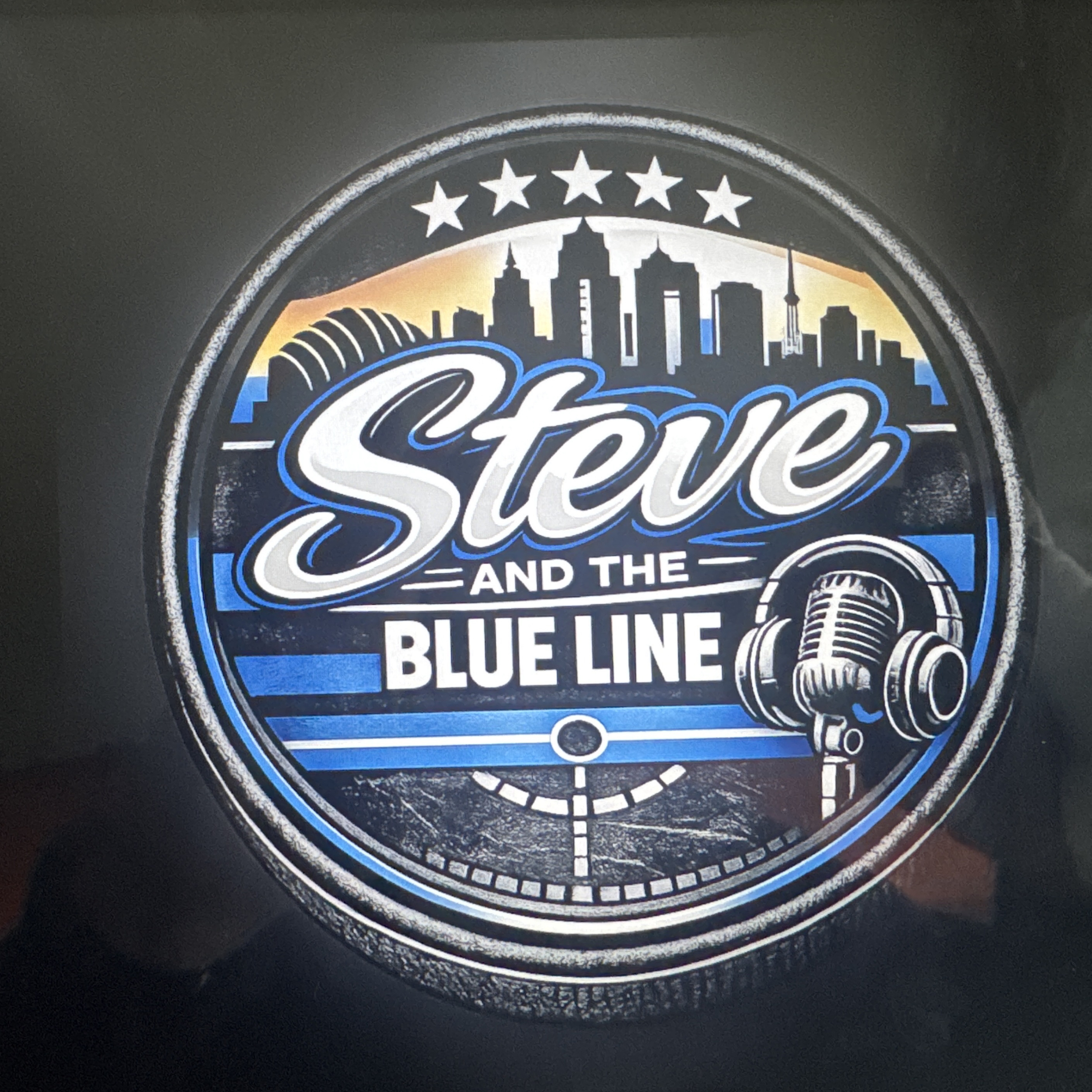 Steve and The Blue Line podcast artwork