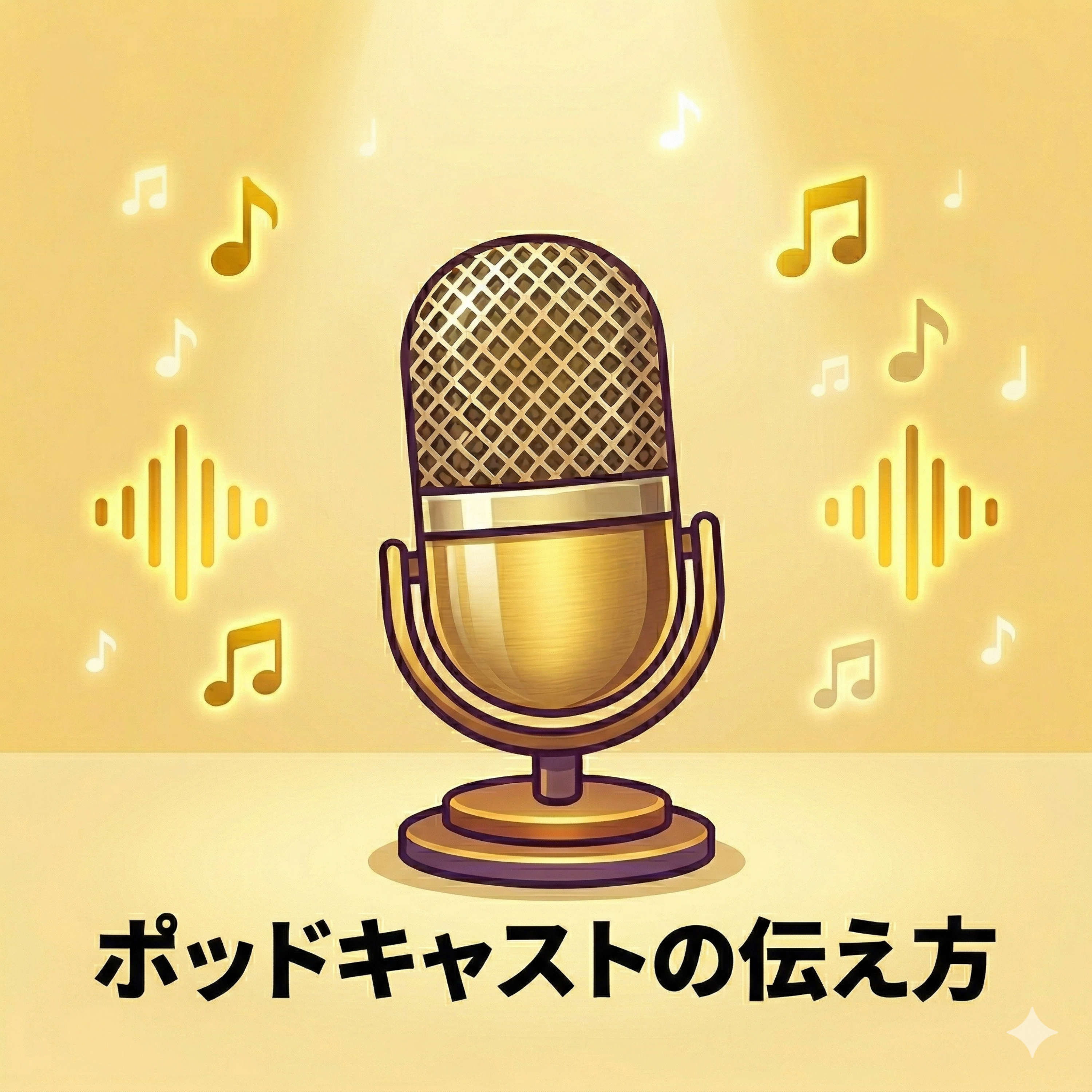 ポッドキャストの「伝え方」