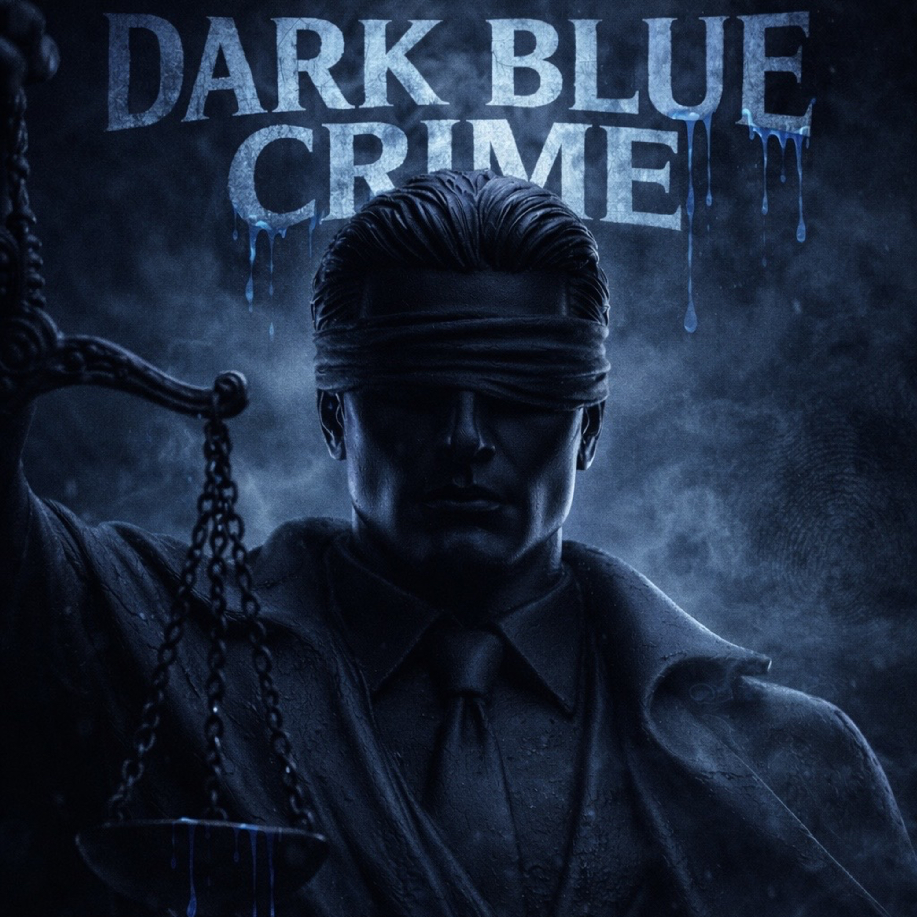 Dark Blue Crime podcast artwork