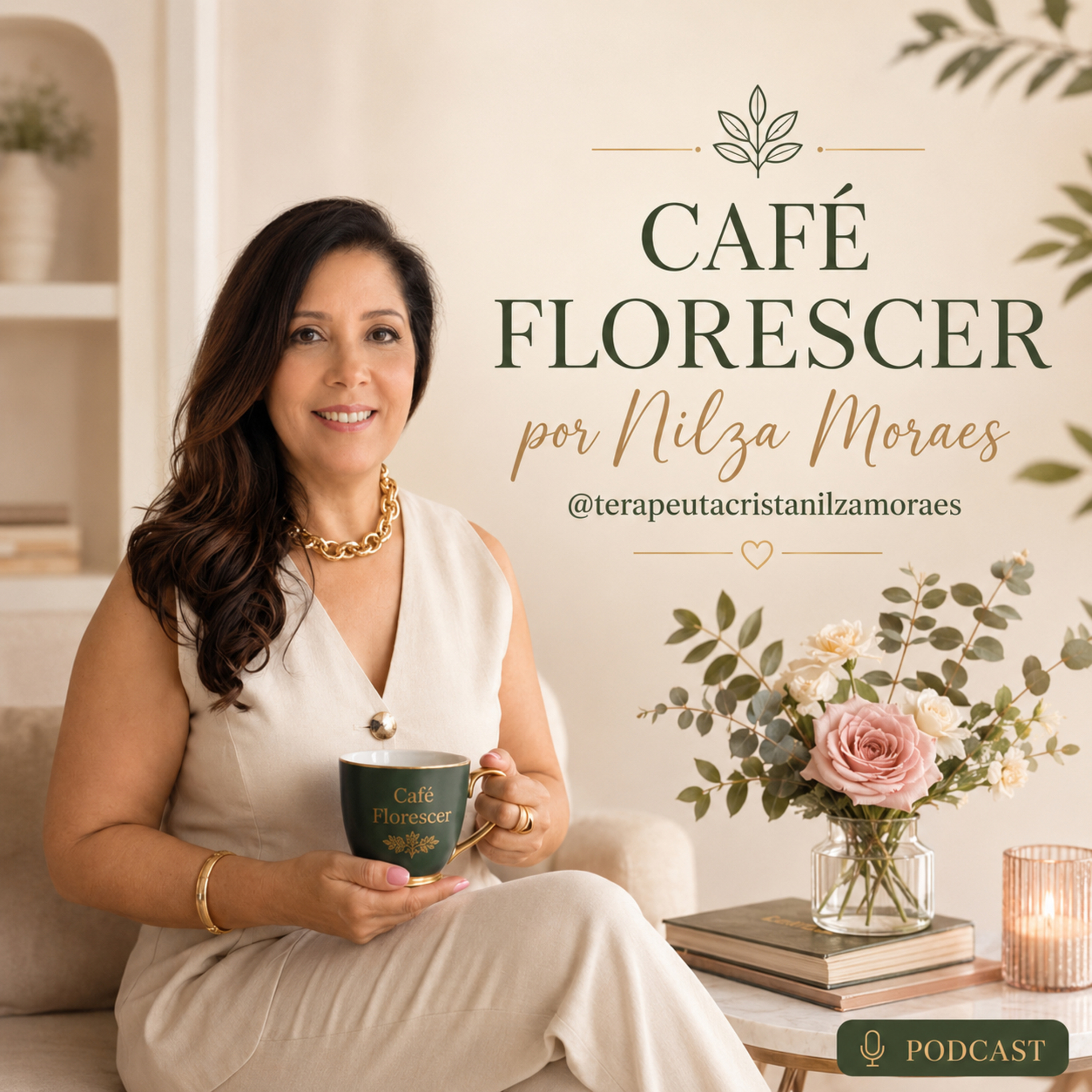 Café Florescer por Nilza Moraes podcast artwork