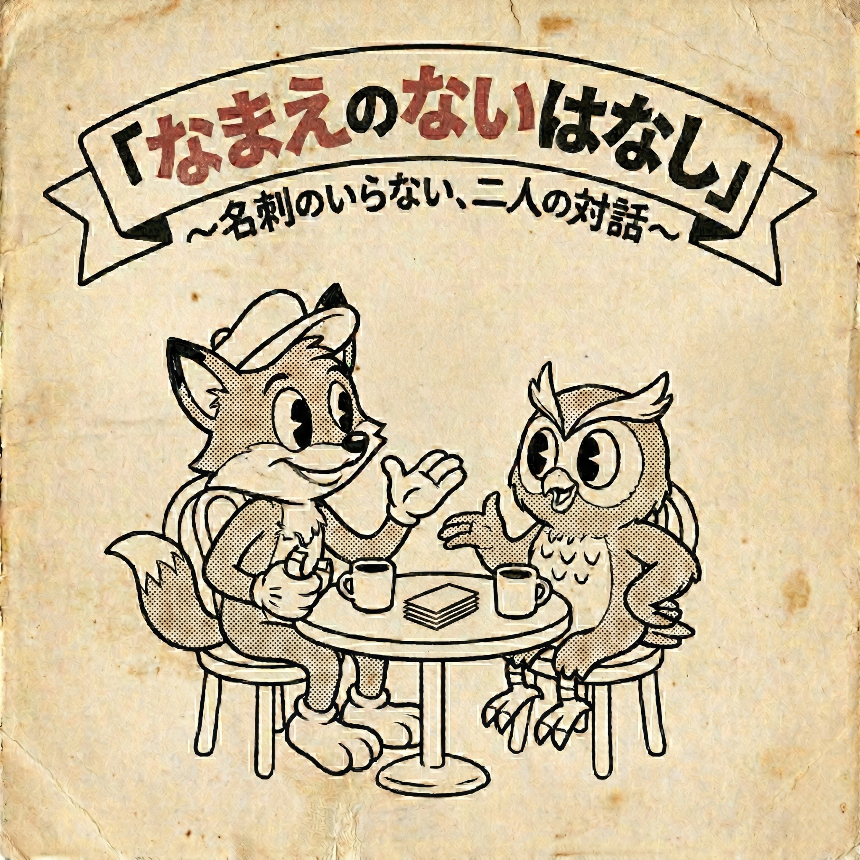 なまえのないはなし 〜名刺のいらない、二人の対話〜 cover