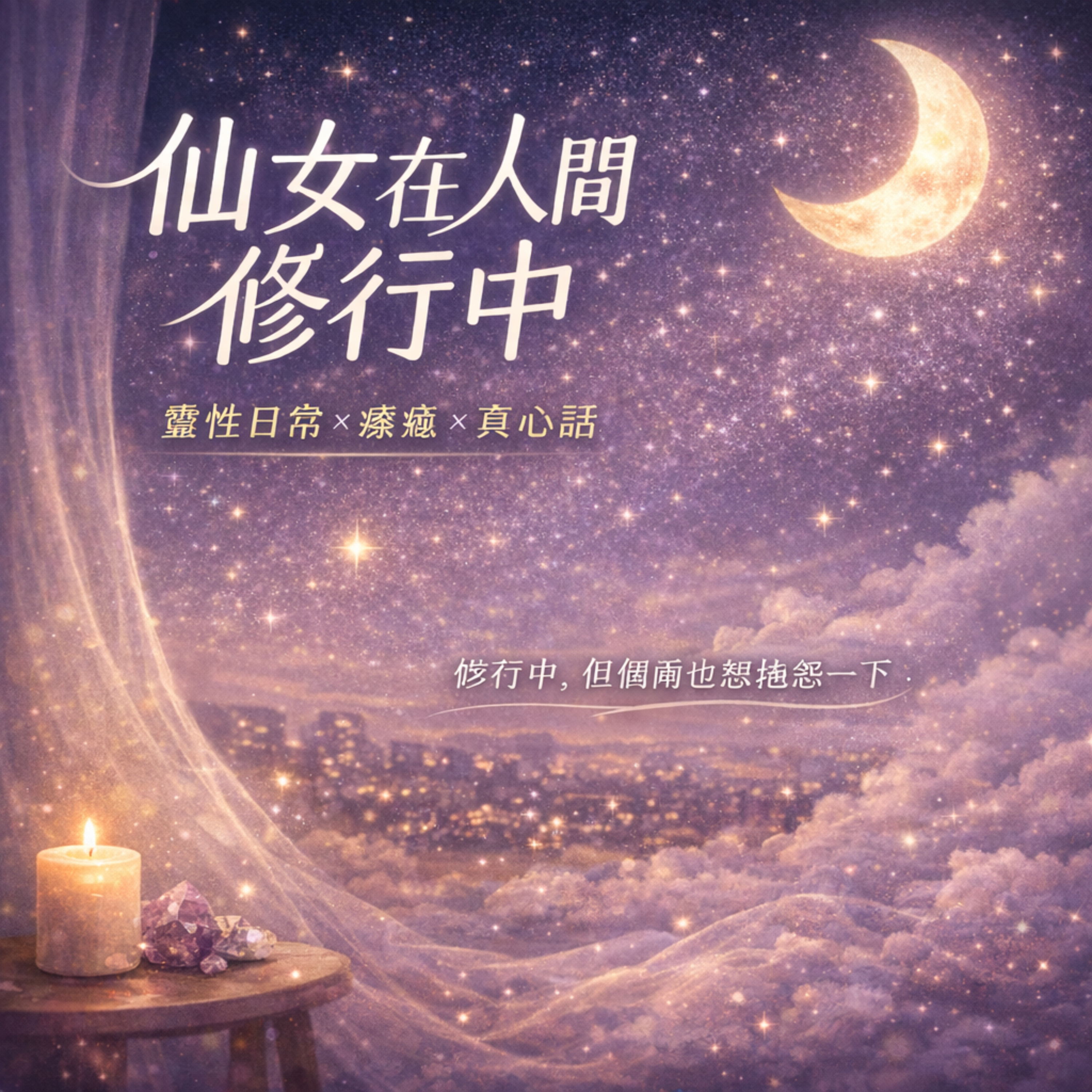 《仙女在人間修行中》靈性日常 × 療癒 × 真心話
