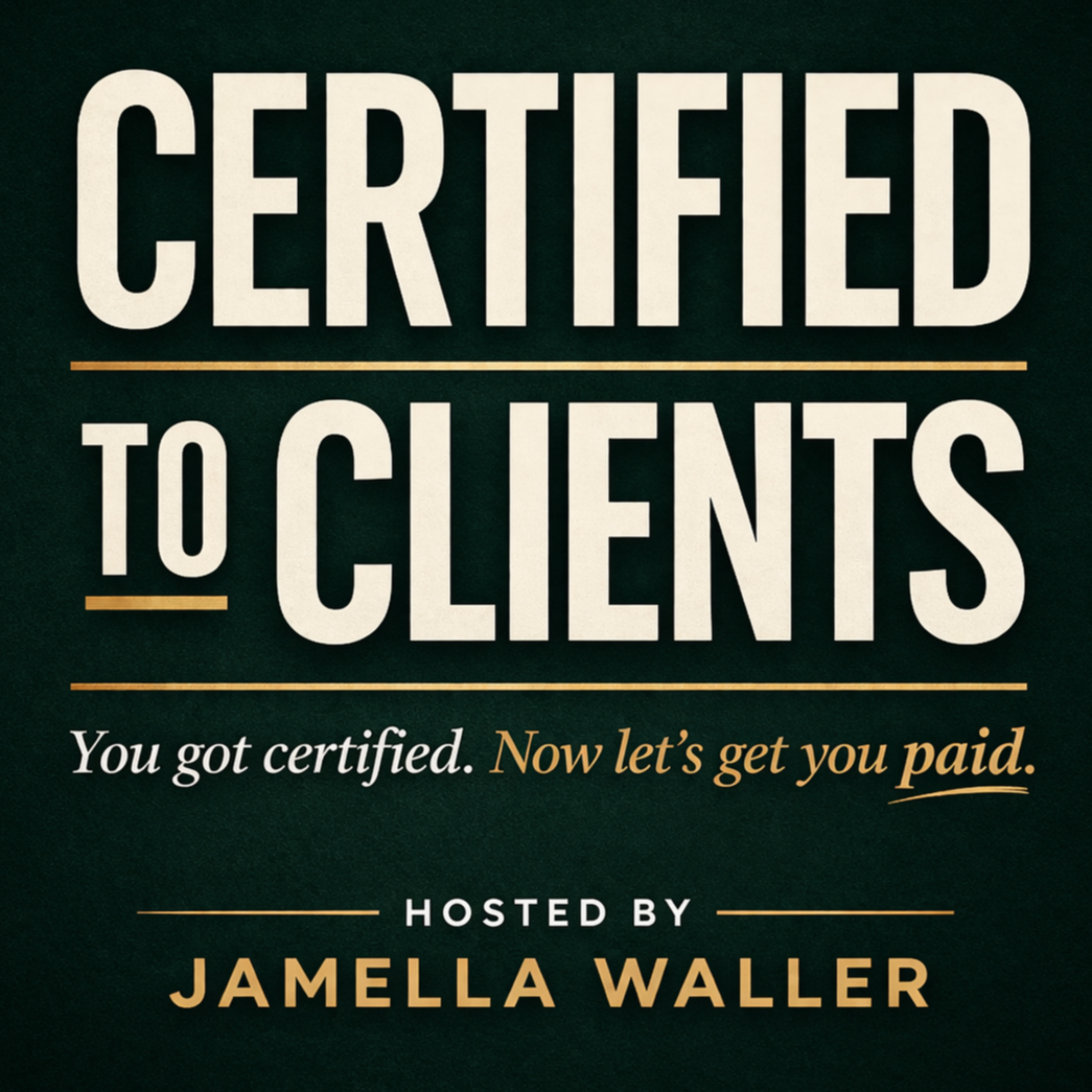 Certified to Clients