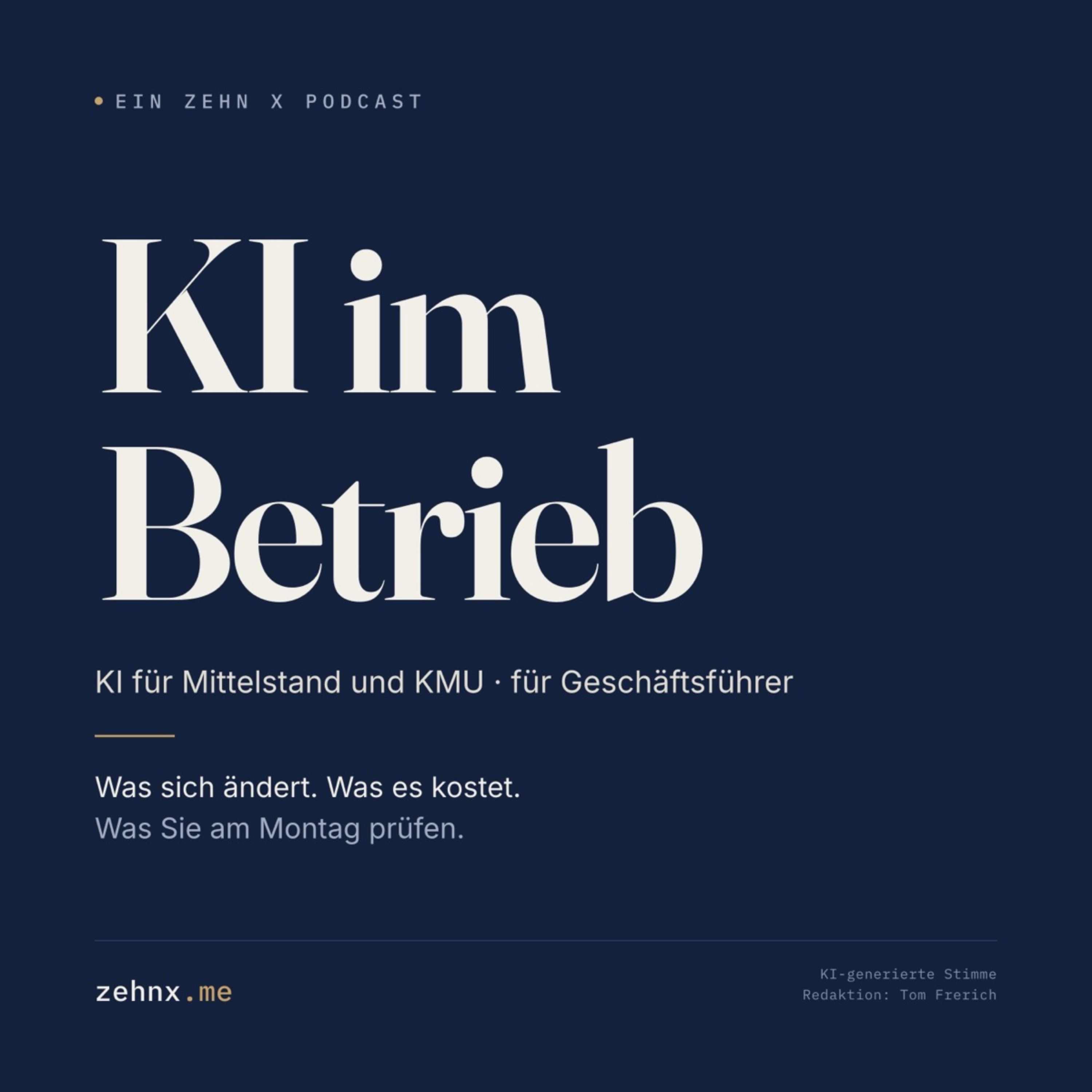 KI im Betrieb · KI-Podcast für Mittelstand und KMU