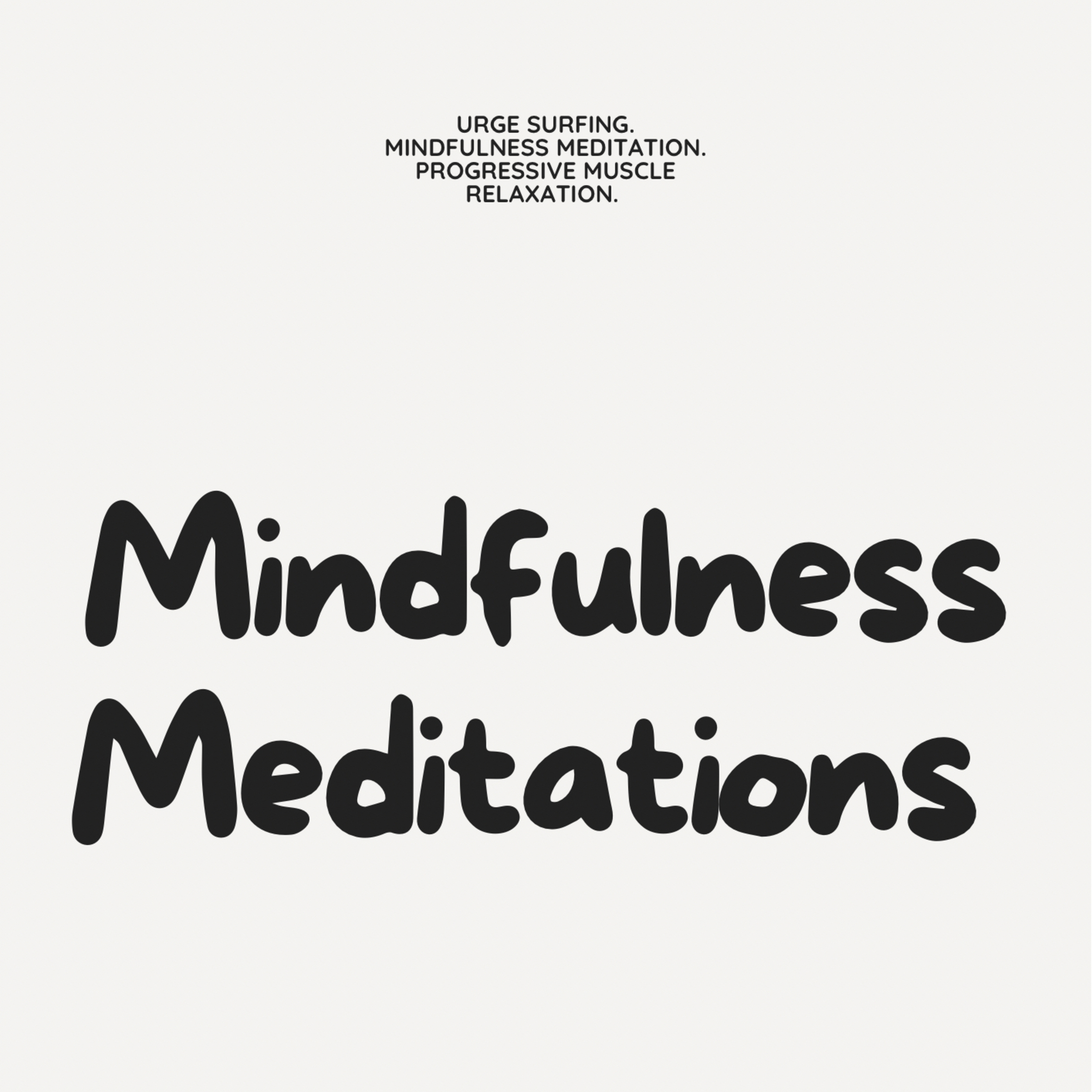 Mindfulness Meditations podcast artwork