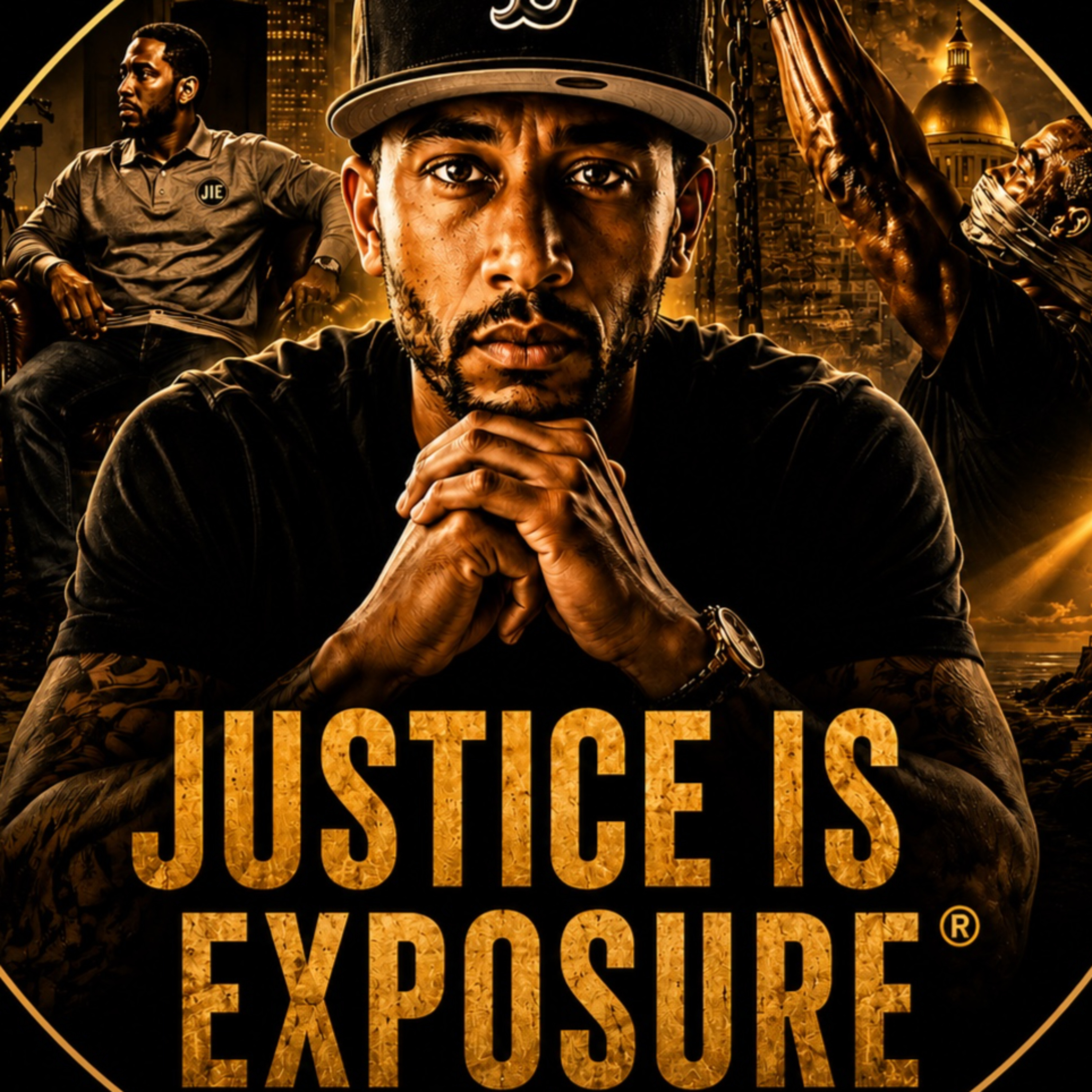 JUSTICE IS EXPOSURE ® podcast artwork