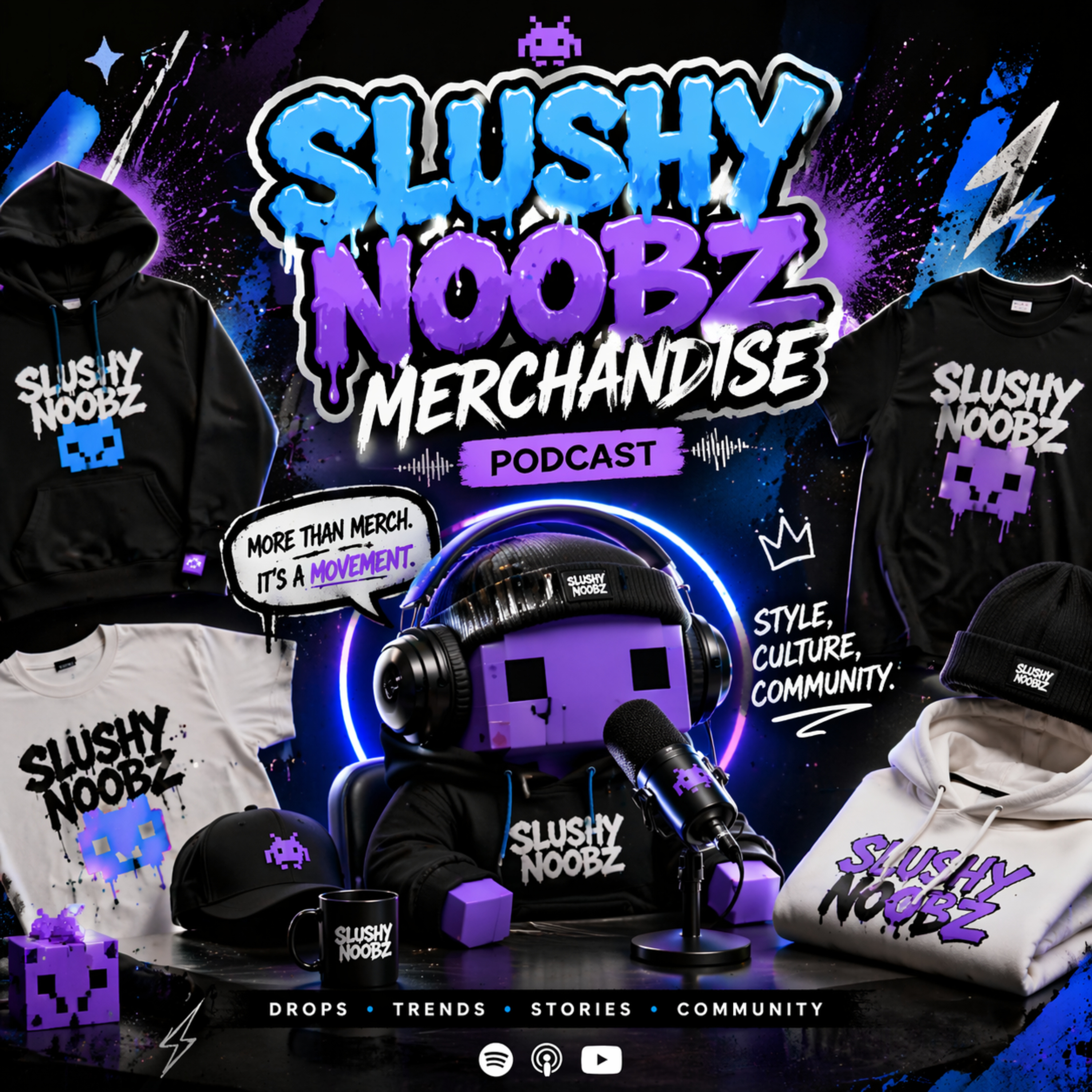 Slushy Noobz Merchandise