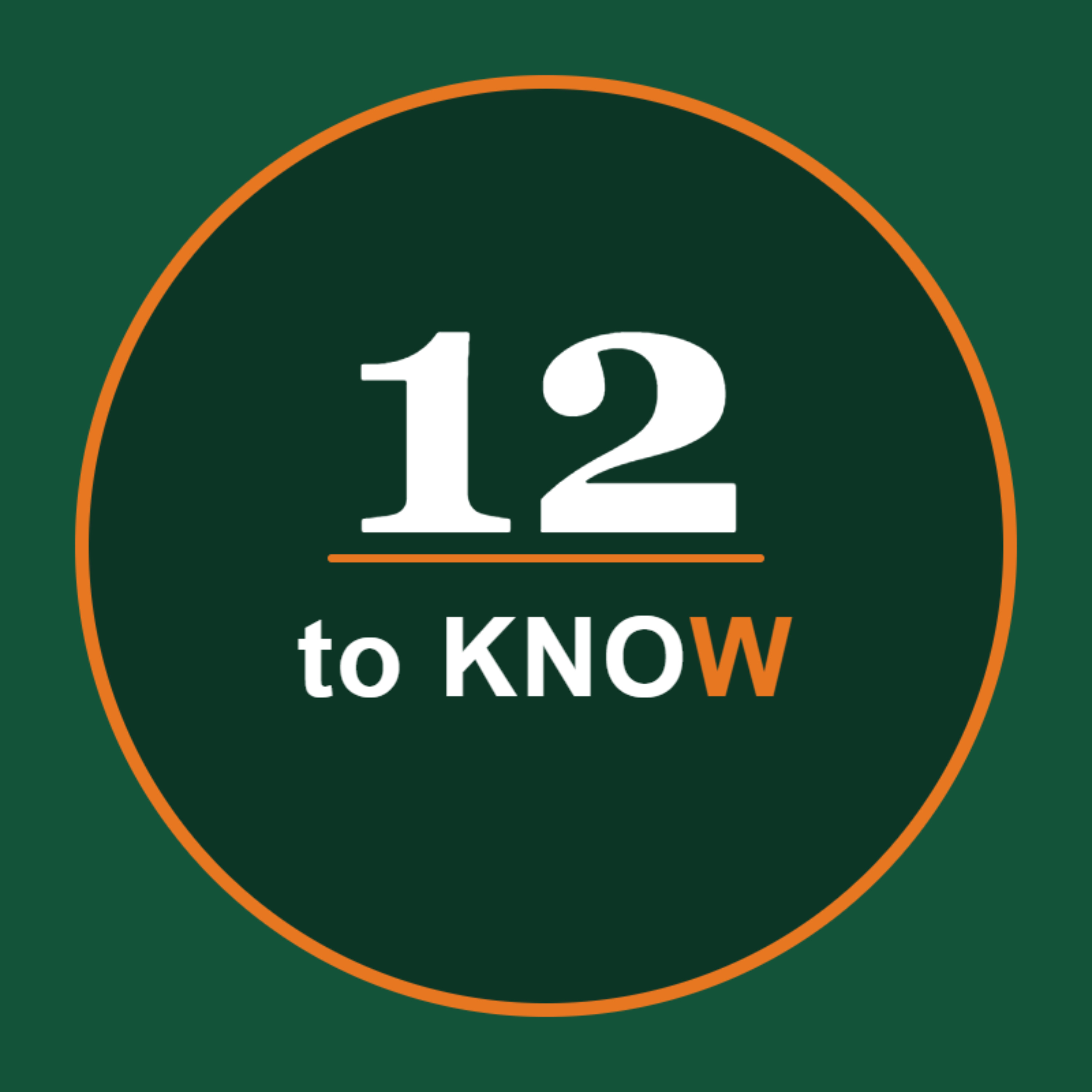 12 to KNOW