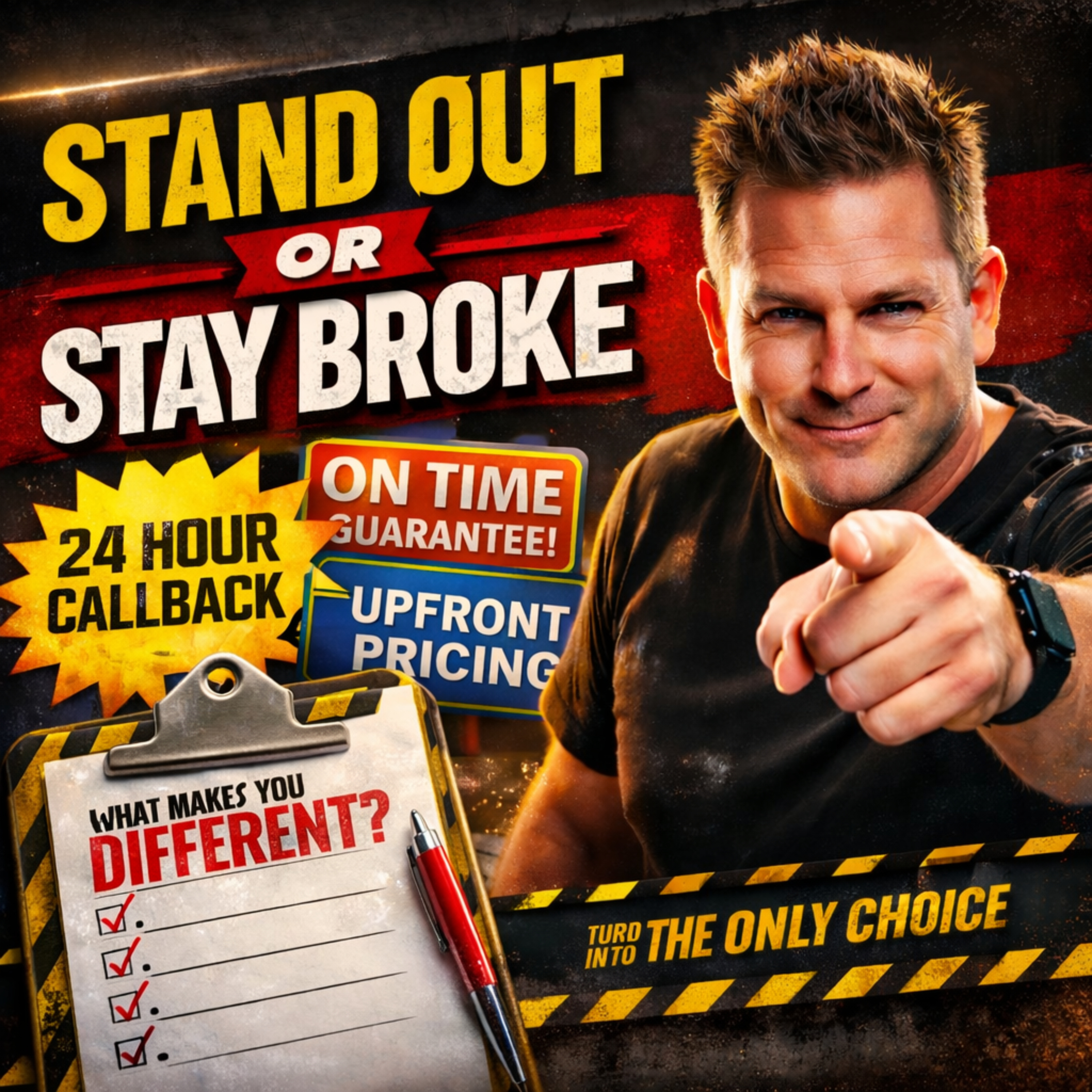 Stand out or Stay Broke