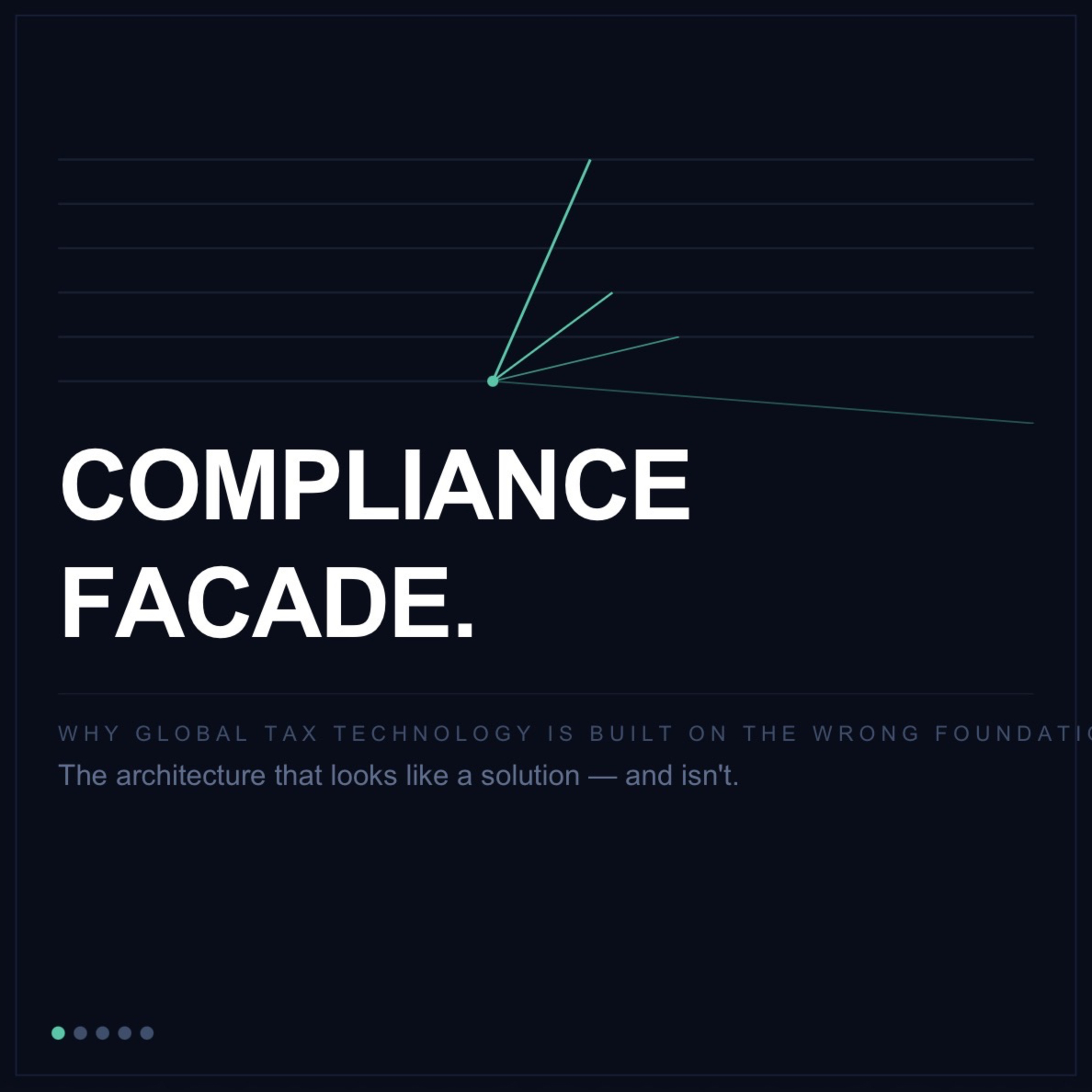 Series 12 - The Compliance Architecture: Why Global Tax Technology Fails at the Foundation