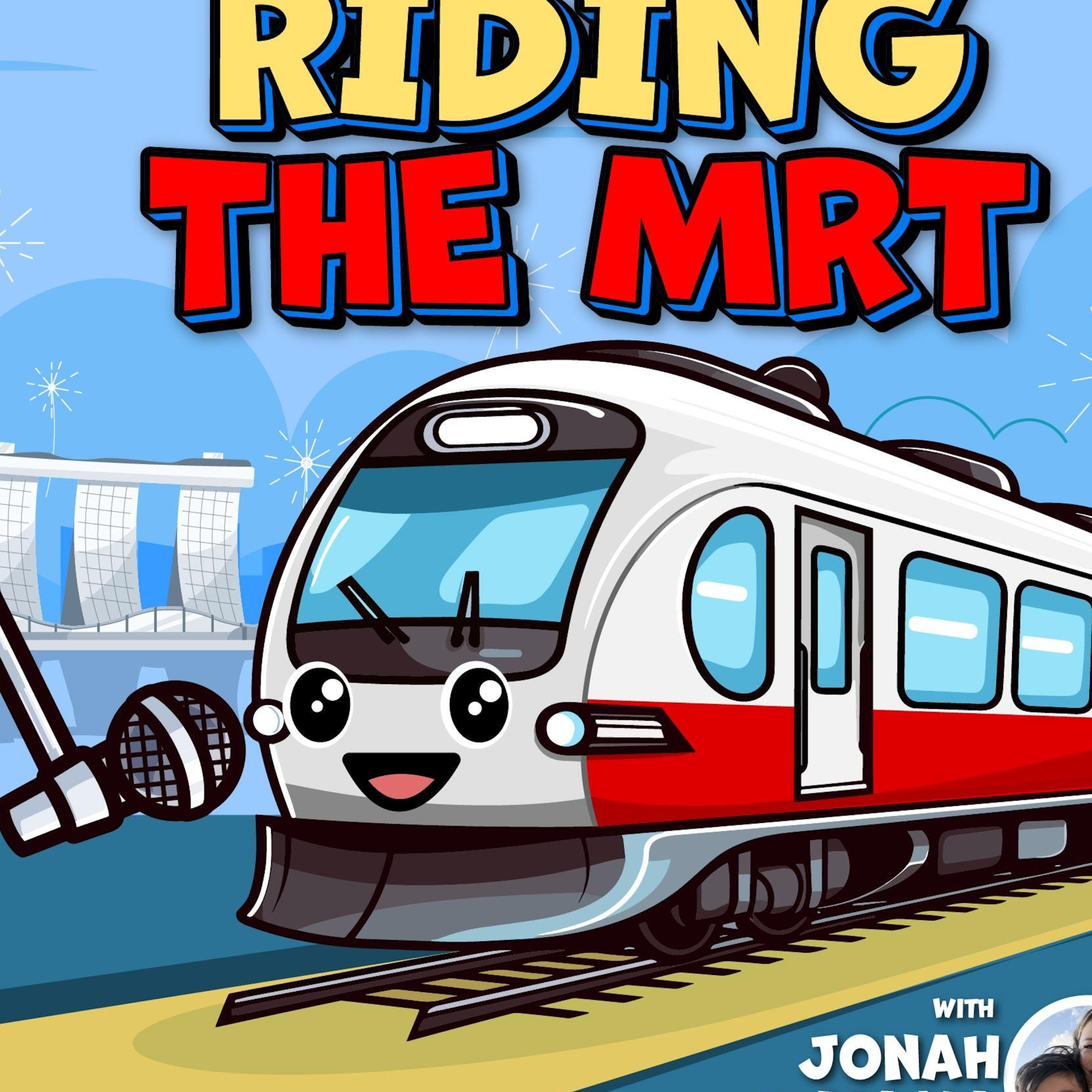 Riding the MRT with Jonah & Mama